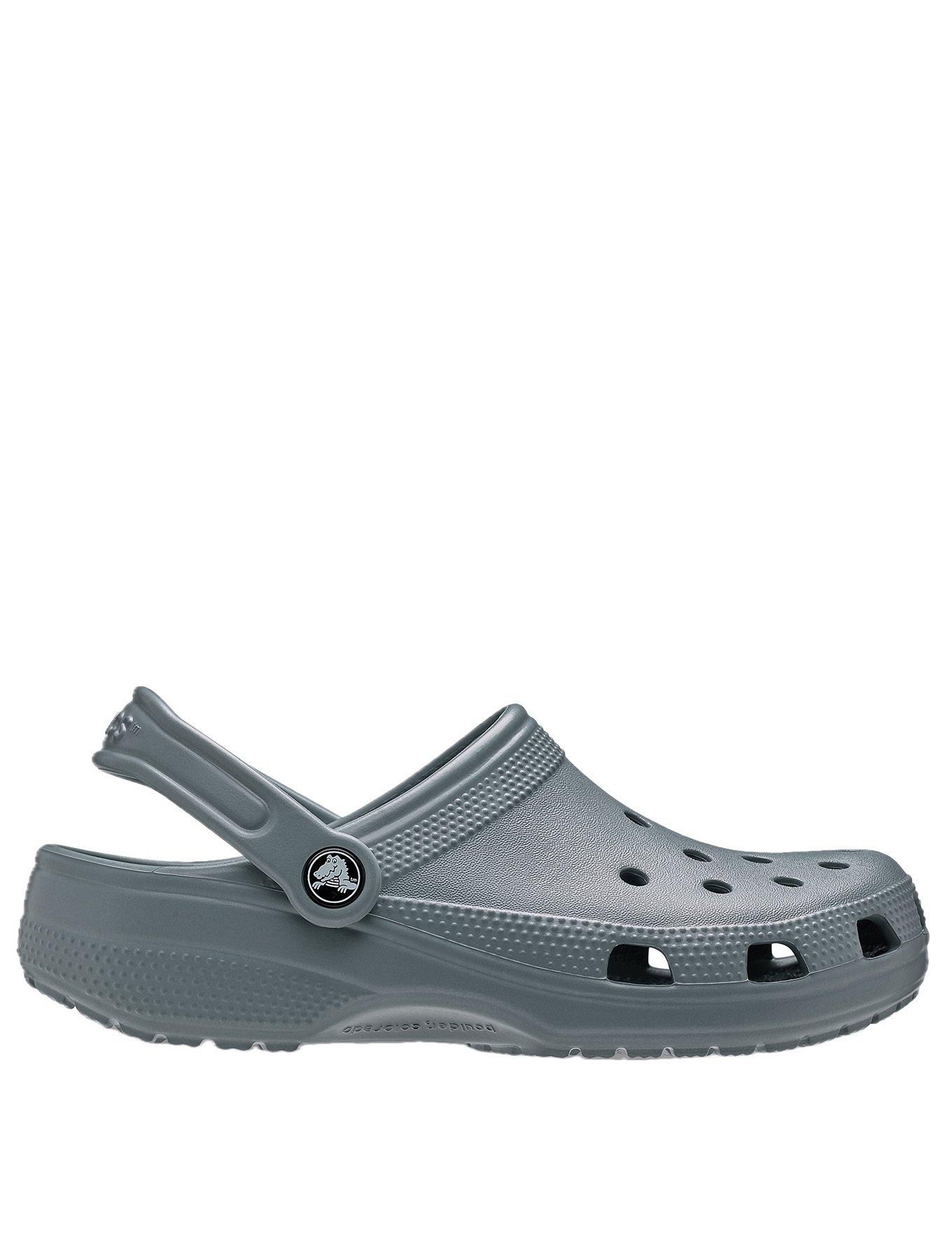 Crocs Men's Classic Clog Sandal - Grey