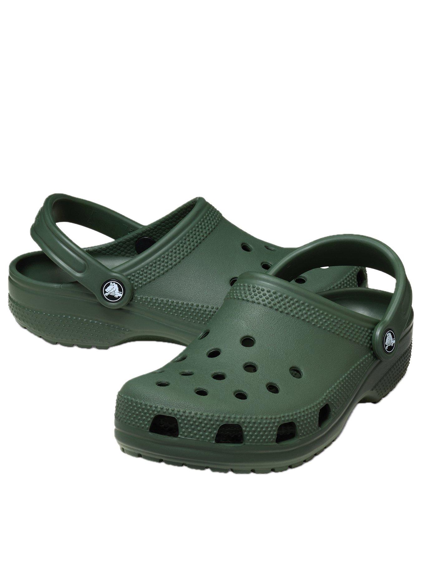 Image 2 of 5 of Crocs Mens Crocs Classic Clog - Field Green