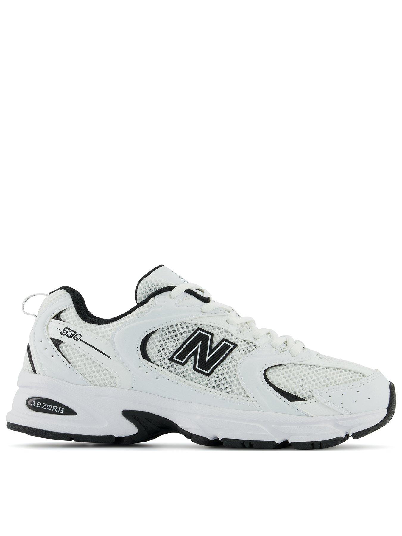 New Balance Unisex 530 Trainer, White, Size 7, Men