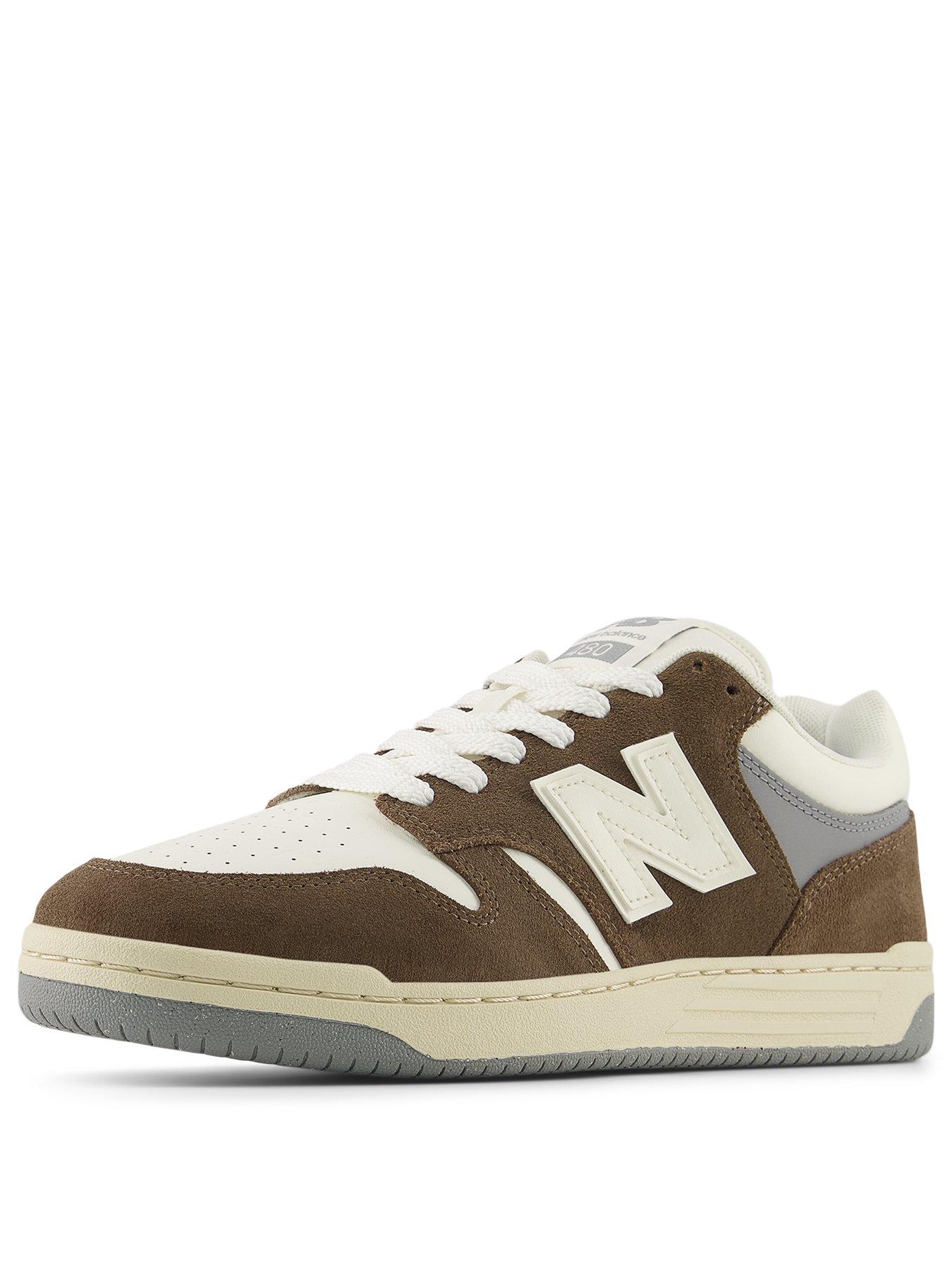 Image 2 of 5 of New Balance Unisex 480P Trainer - Beige