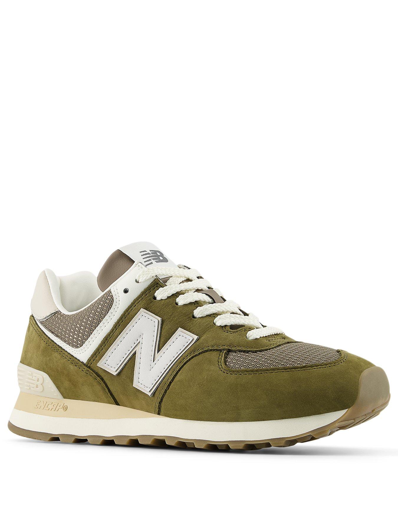 Image 2 of 7 of New Balance Unisex 574 Trainer - Khaki