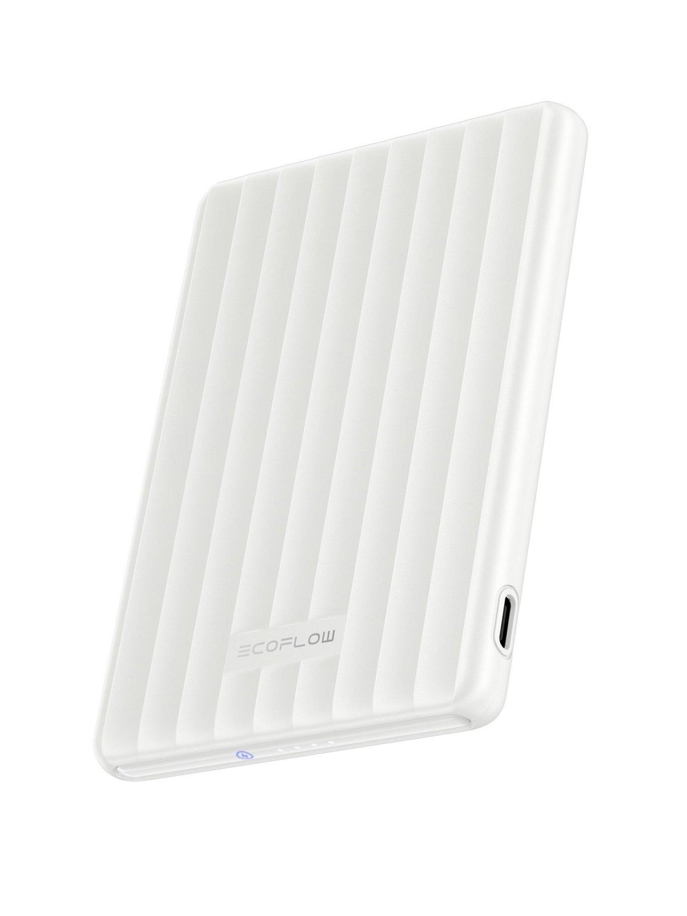 Image 1 of 7 of EcoFlow Rapid Mag 5K power bank with 5000mAh capacity&nbsp;- White
