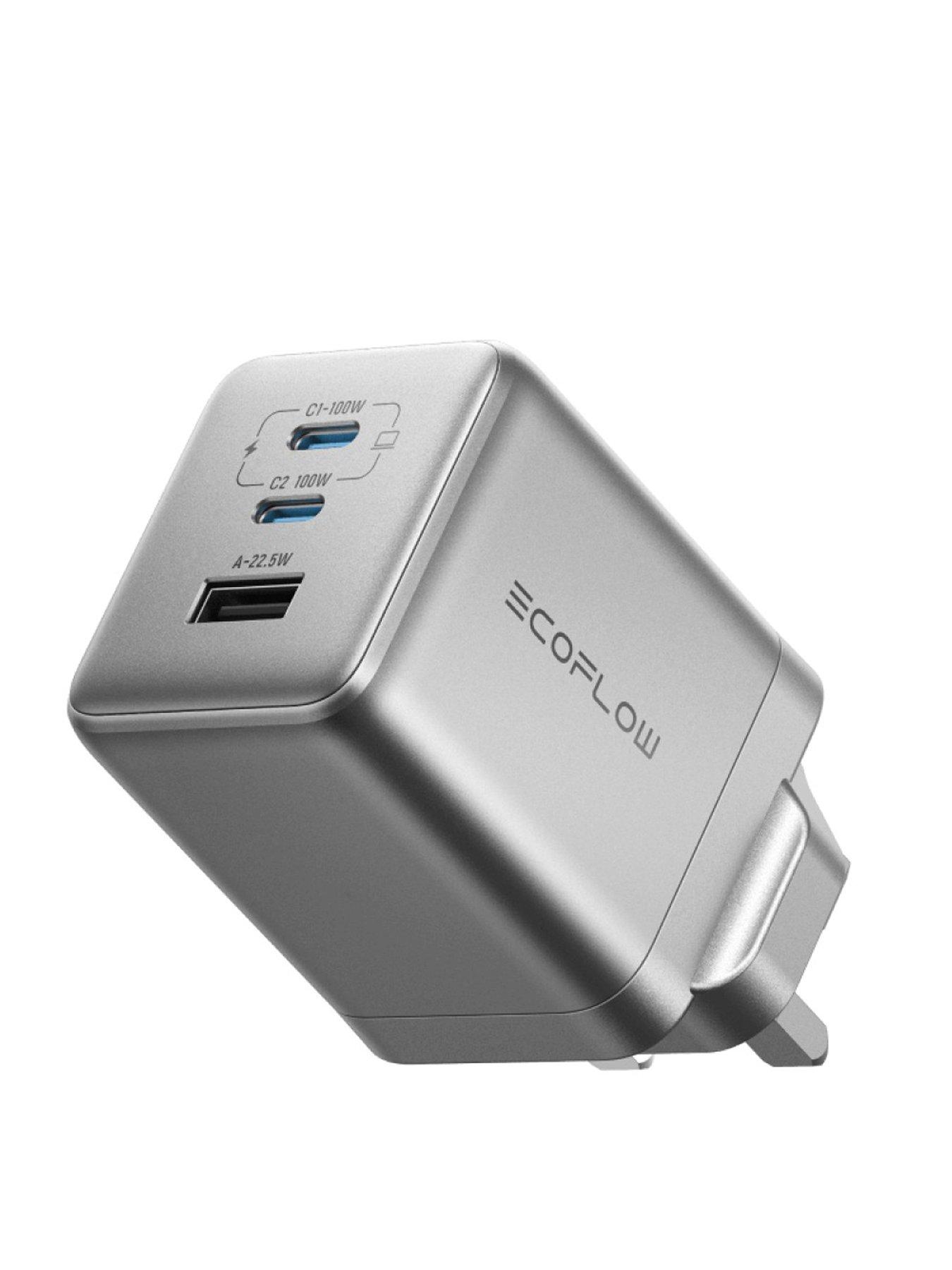 EcoFlow EcoFlow 100W Rapid GaN Wall AC Charger