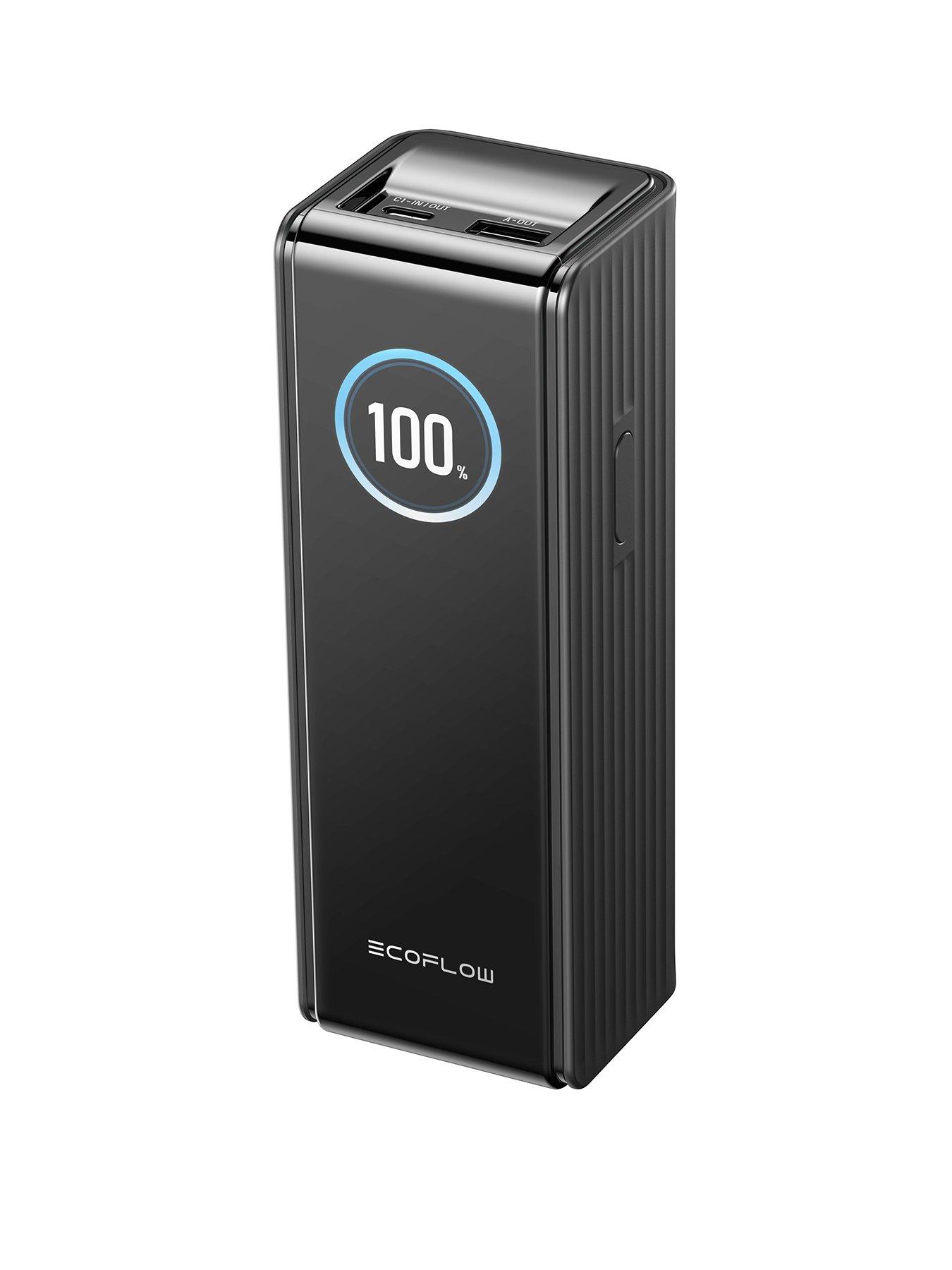 EcoFlow Rapid 25K power bank with 25000mAh capacity - Black