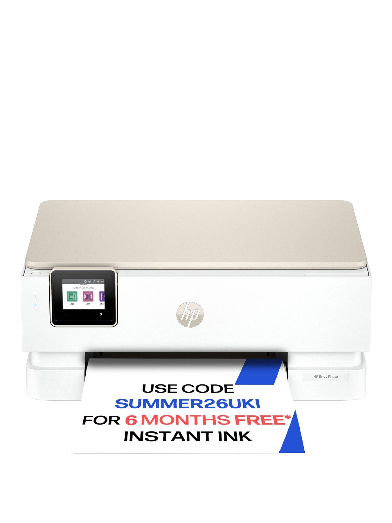 HP ENVY Photo 7230 Wireless All-in-One Colour Printer with 3 months free Instant Ink
