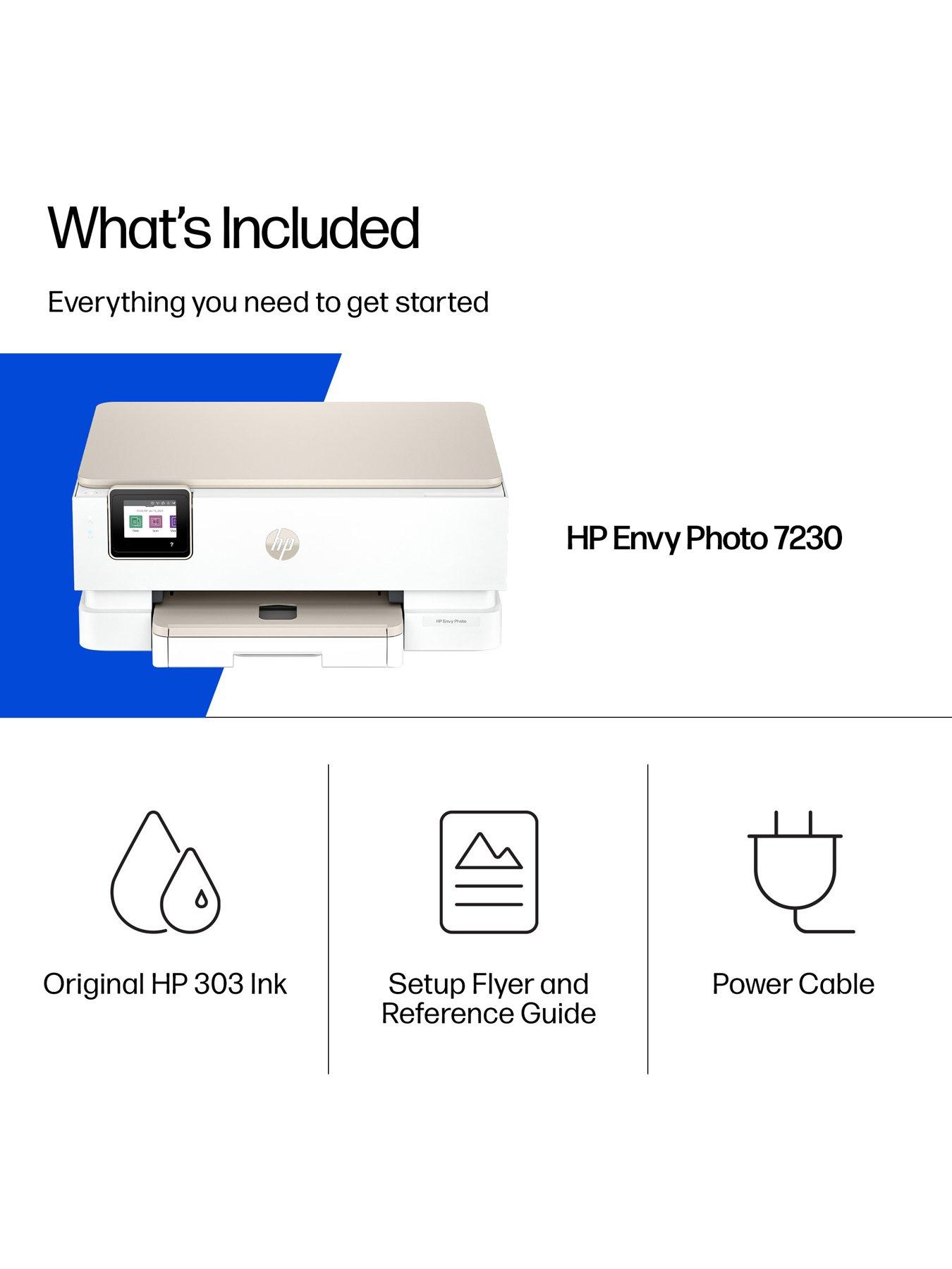 Image 6 of 7 of HP ENVY Photo 7230 Wireless All-in-One Colour Printer with 3 months free Instant Ink