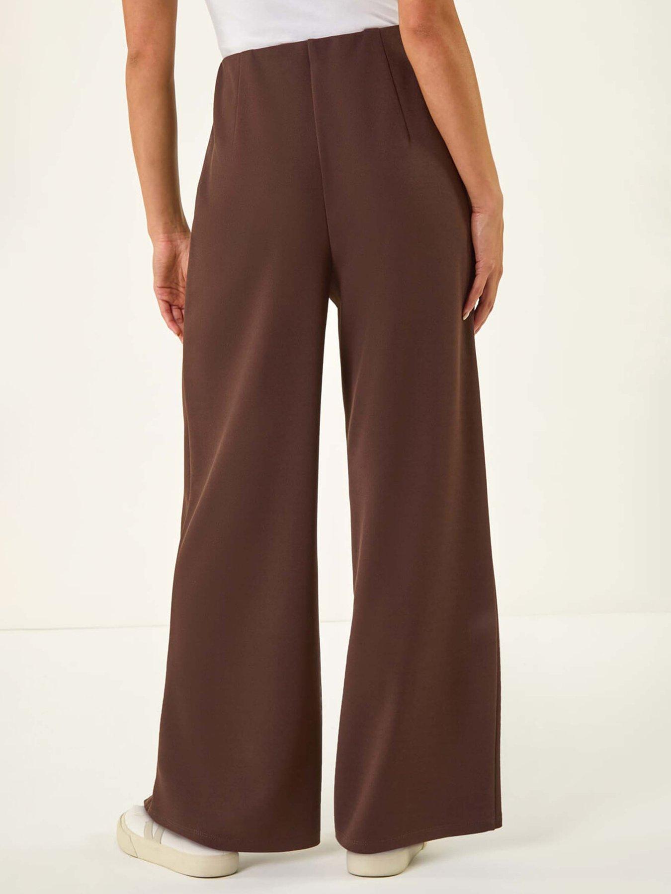 Image 2 of 5 of Roman Petite Wide Leg Stretch Trouser