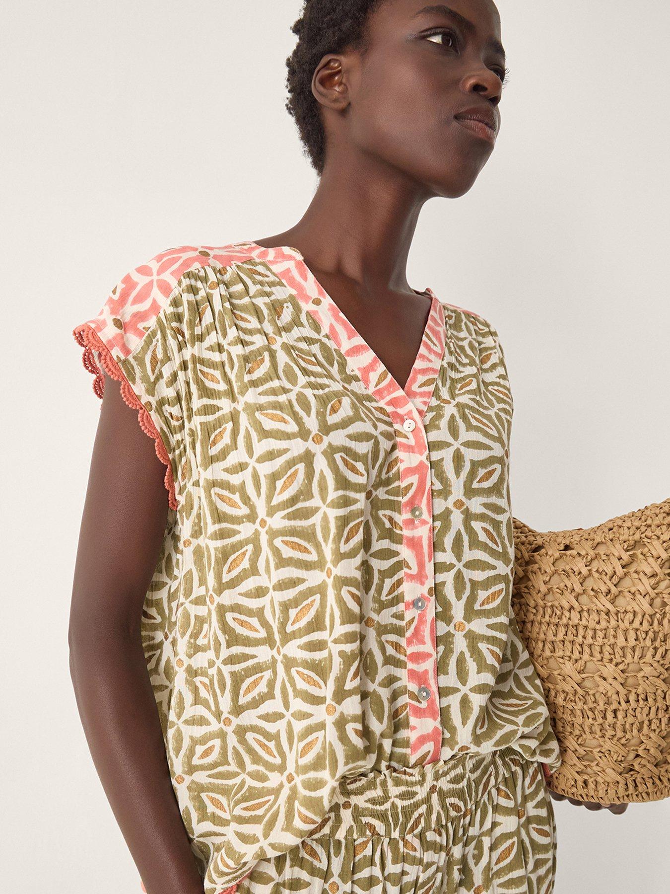 Monsoon Elma Printed Top