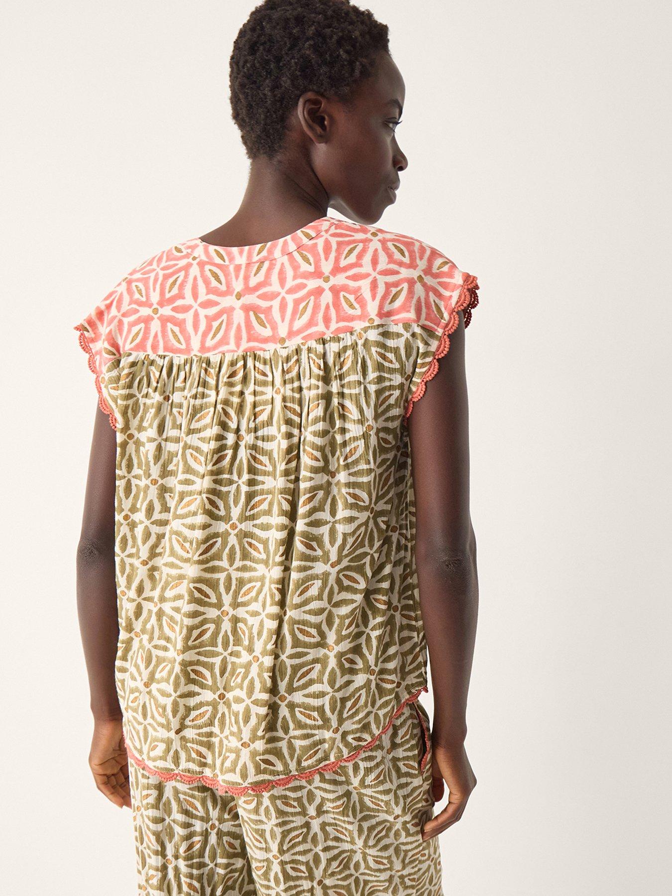 Image 2 of 4 of Monsoon Elma Printed Top