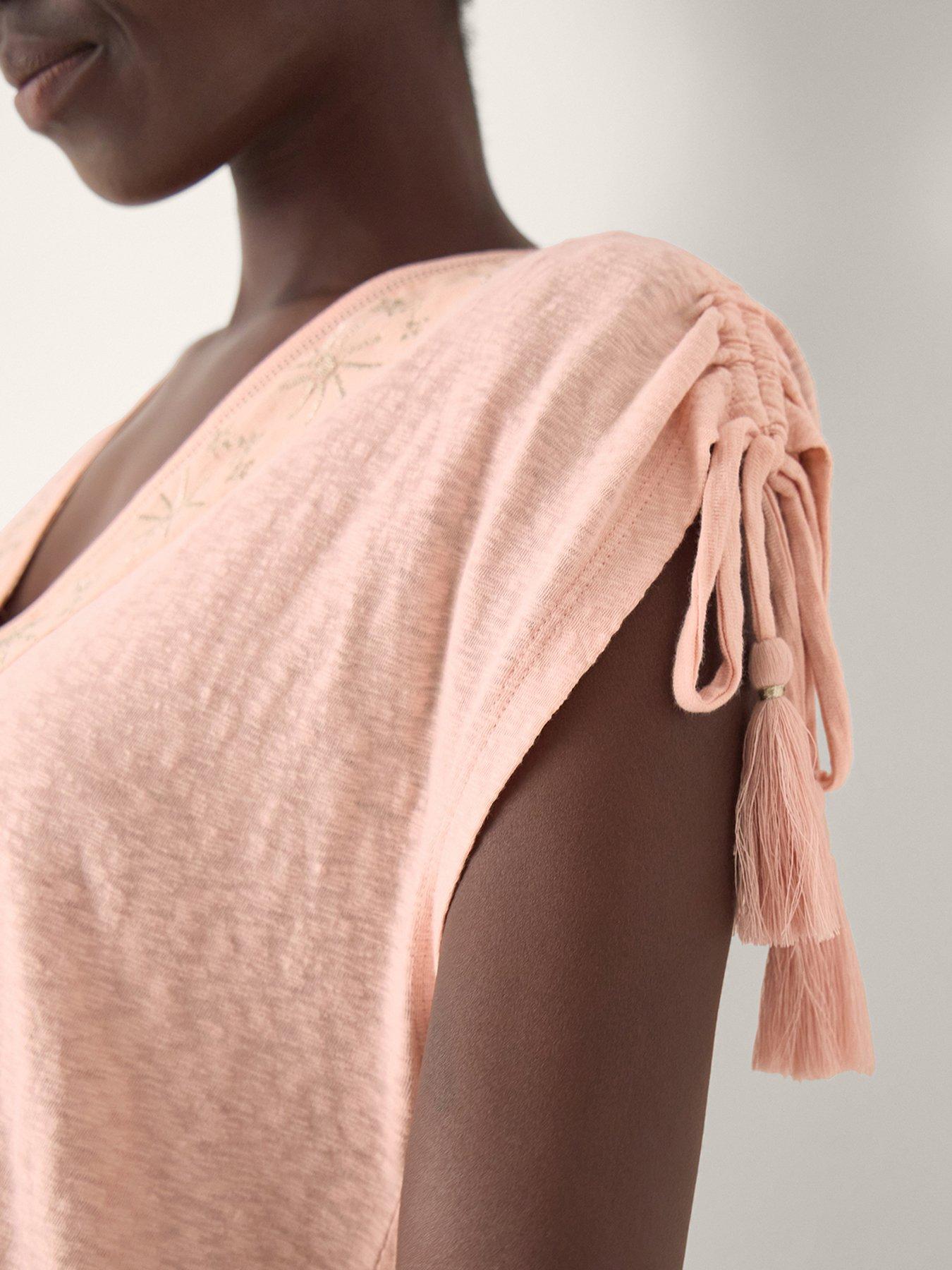 Image 4 of 4 of Monsoon Julie Emb Kaftan