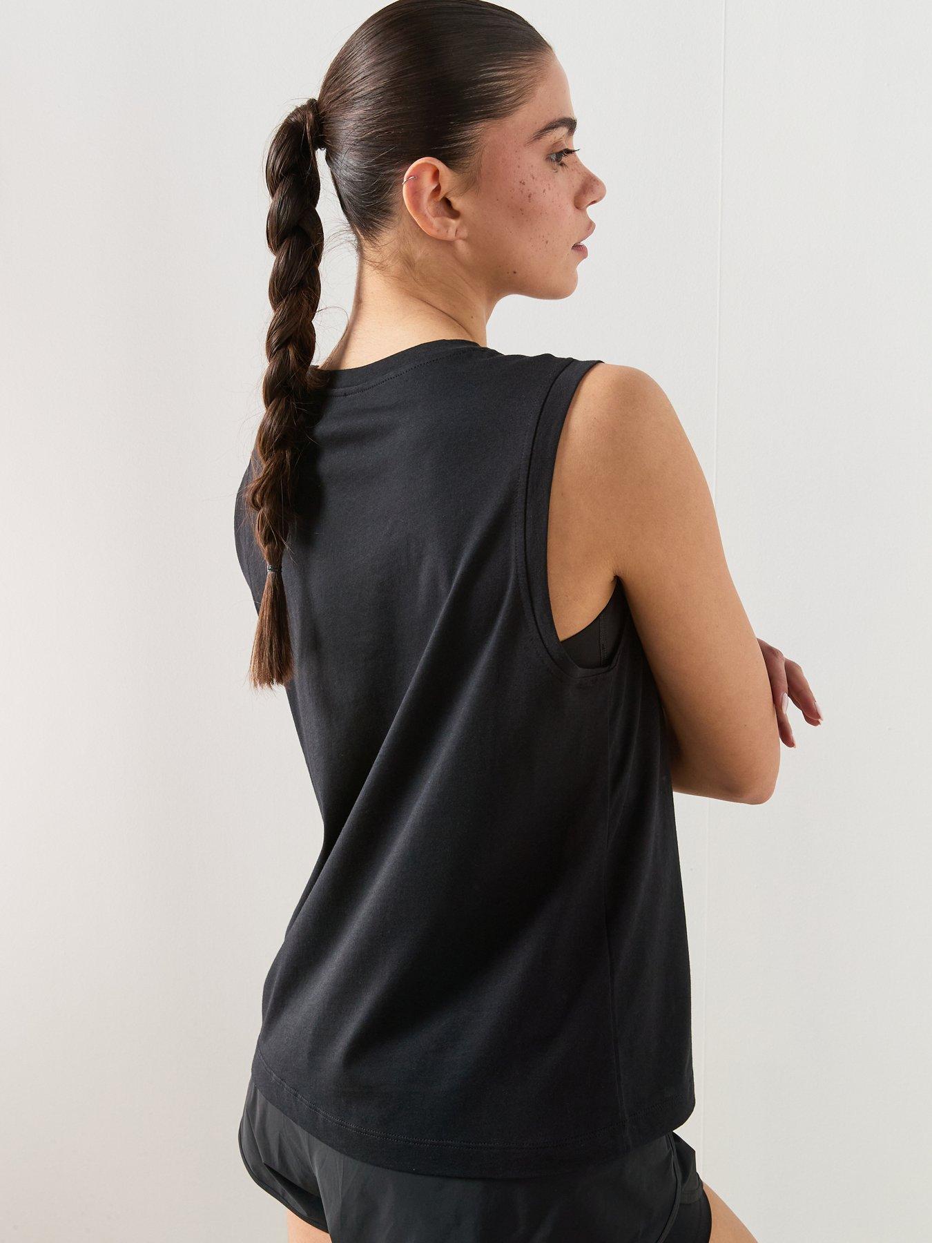 Image 2 of 6 of Sweaty Betty Womens Training Essential Sleeveless Tank - Black