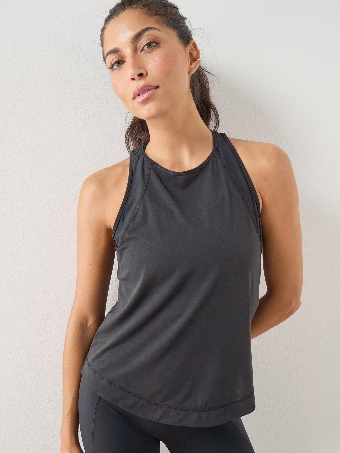 Sweaty Betty Womens Running Breathe Easy Run Tank Top - Black