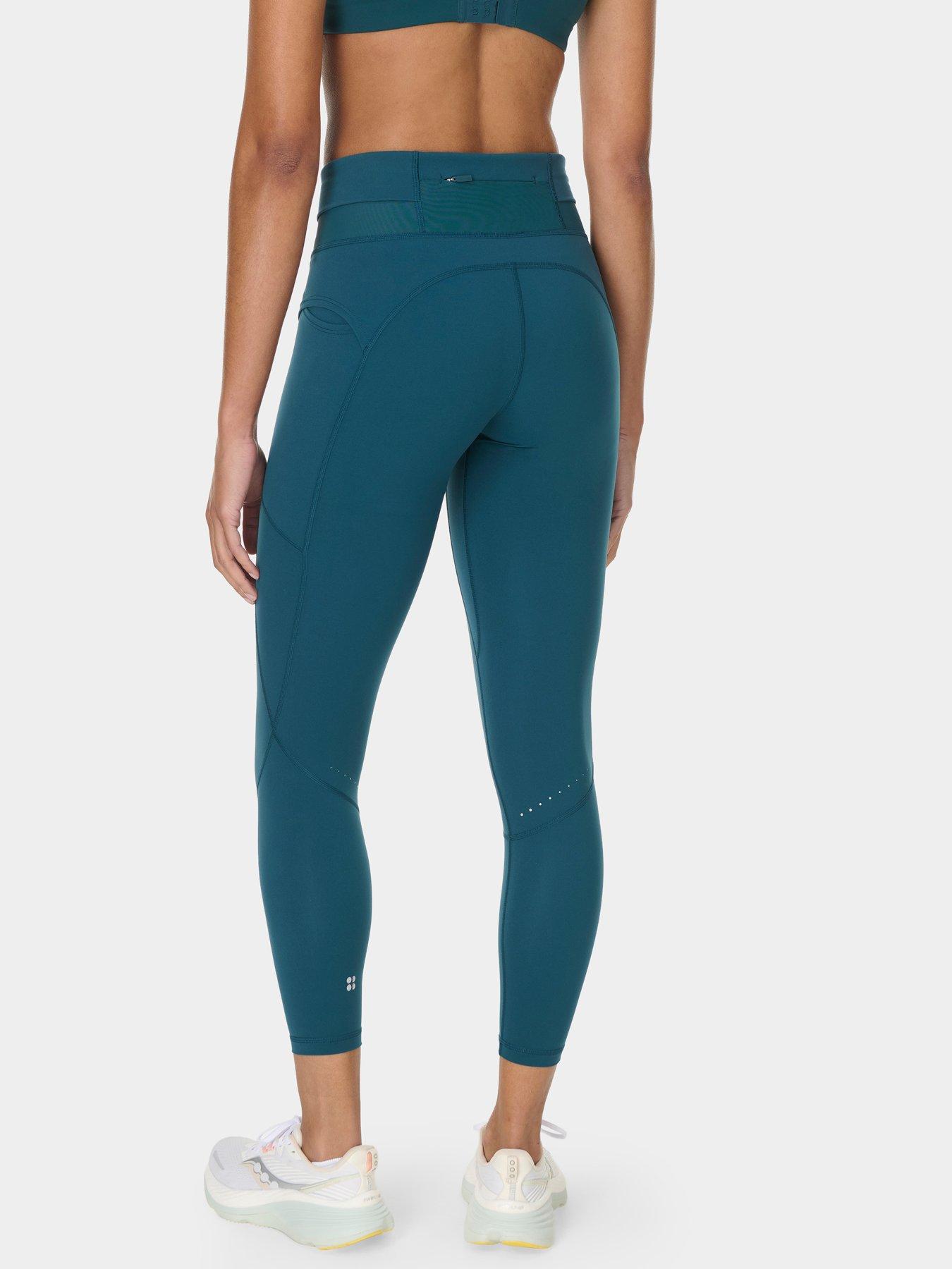 Image 2 of 7 of Sweaty Betty Womens Running Ultimate Run 7/8 Legging - Green