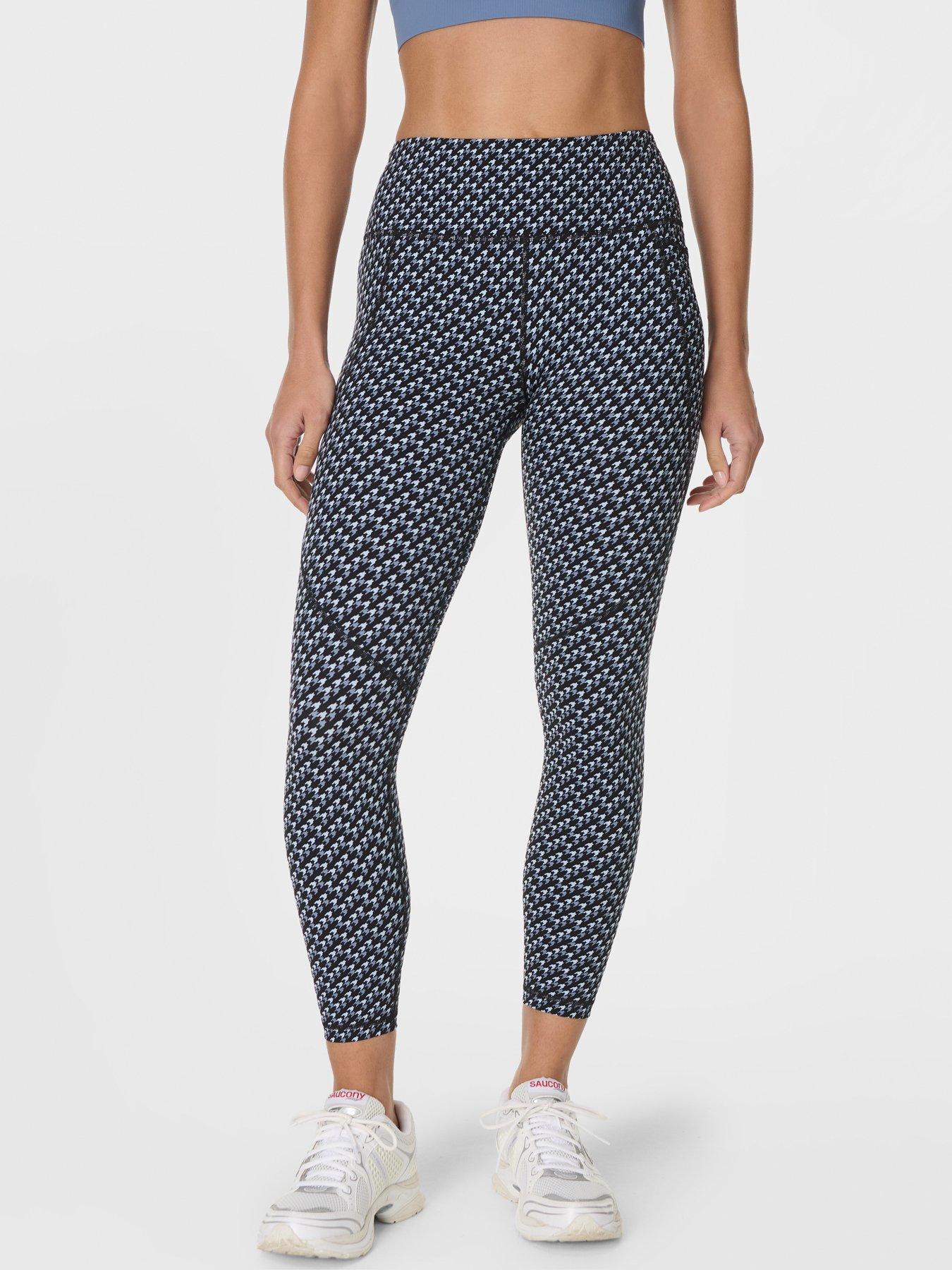 Sweaty Betty Womens Training Power 7/8 Workout Leggings, Blue, Size 4Xl, Women