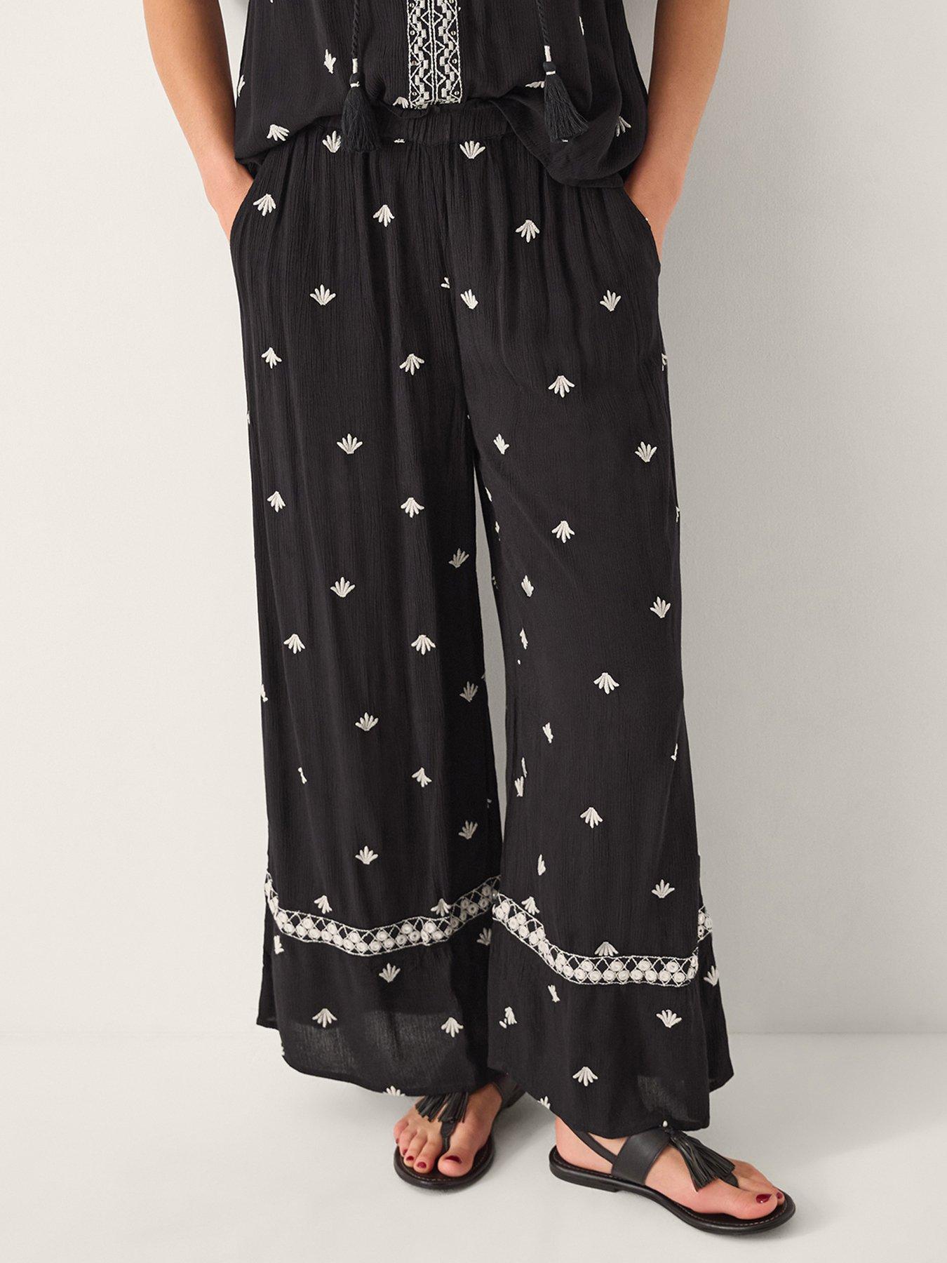 Monsoon Samara Emb Trousers