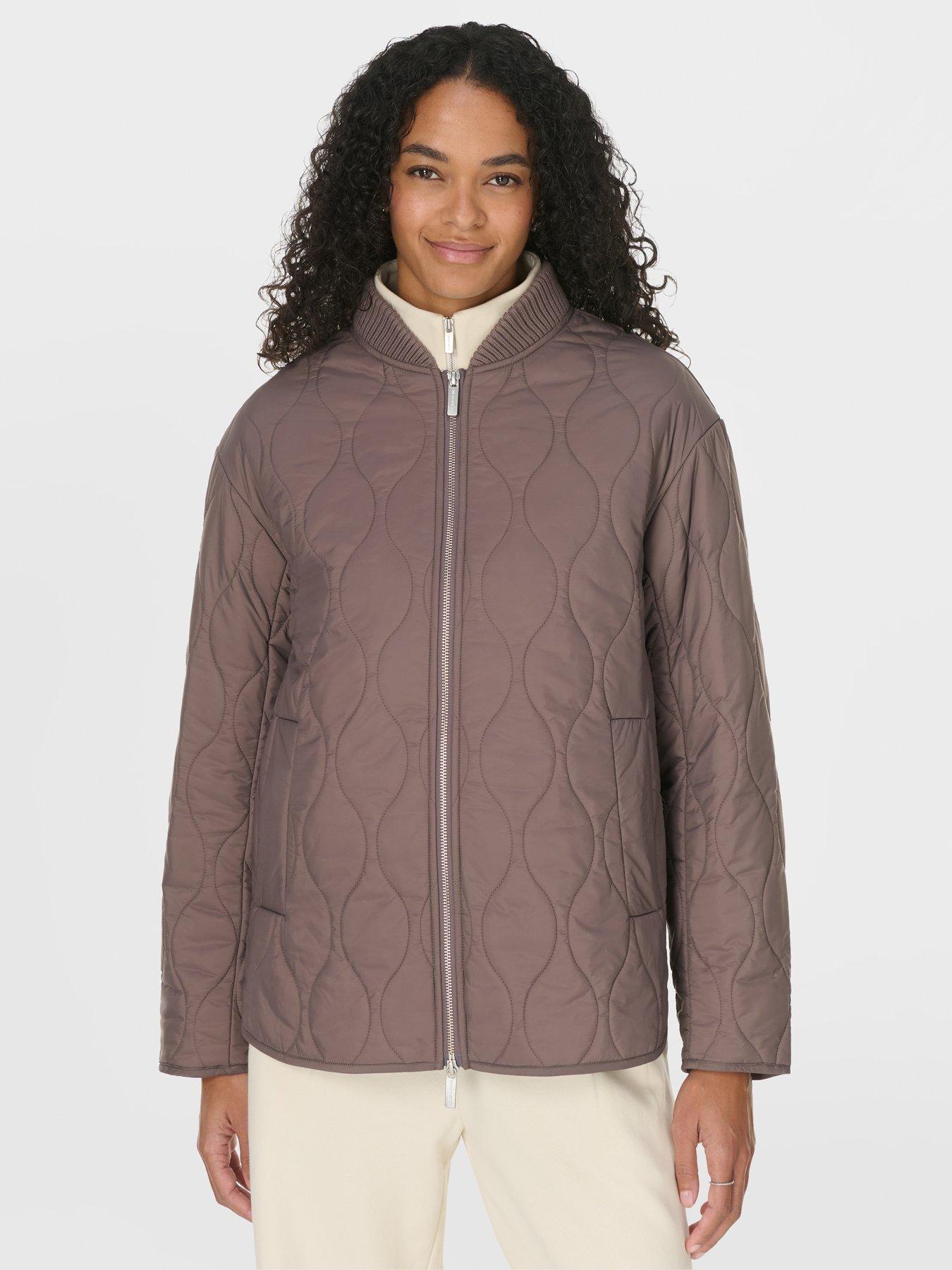 Sweaty Betty Womens On The Move Jacket - Taupe Brown