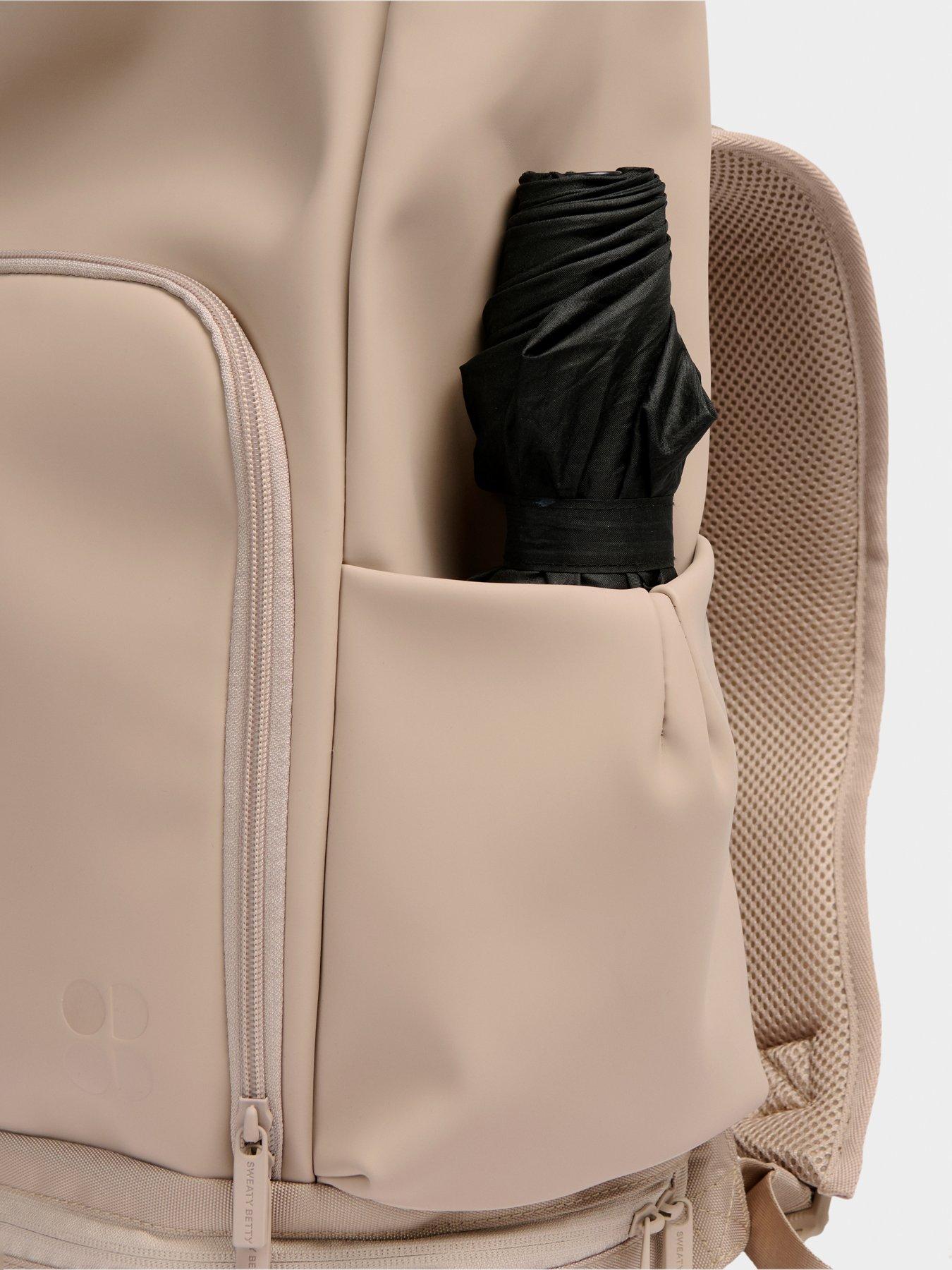 Image 6 of 6 of Sweaty Betty Womens Training City Goer Backpack - Beige