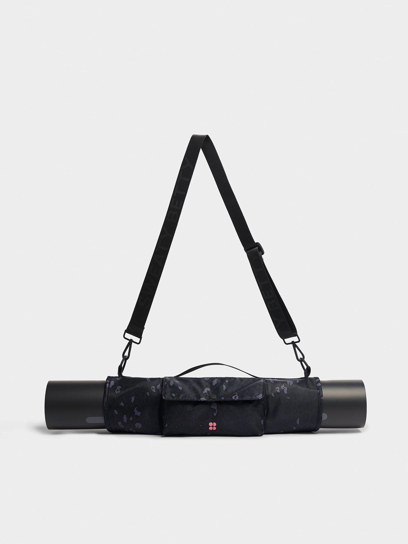 Sweaty Betty Womens Training Yoga Mat Carry Bag - Black