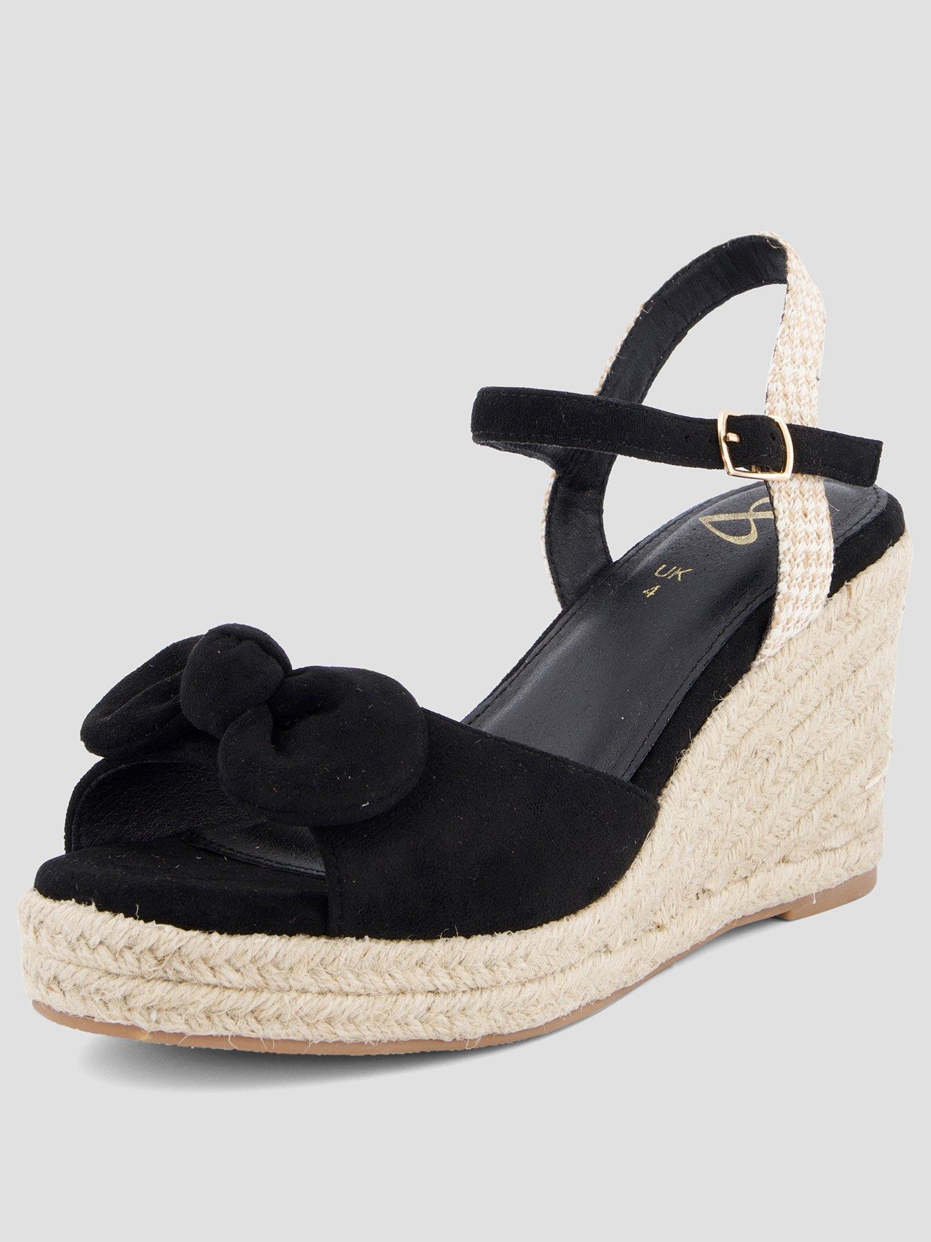 Image 2 of 6 of The Very Collection EXTRA WIDE WEDGE SANDAL