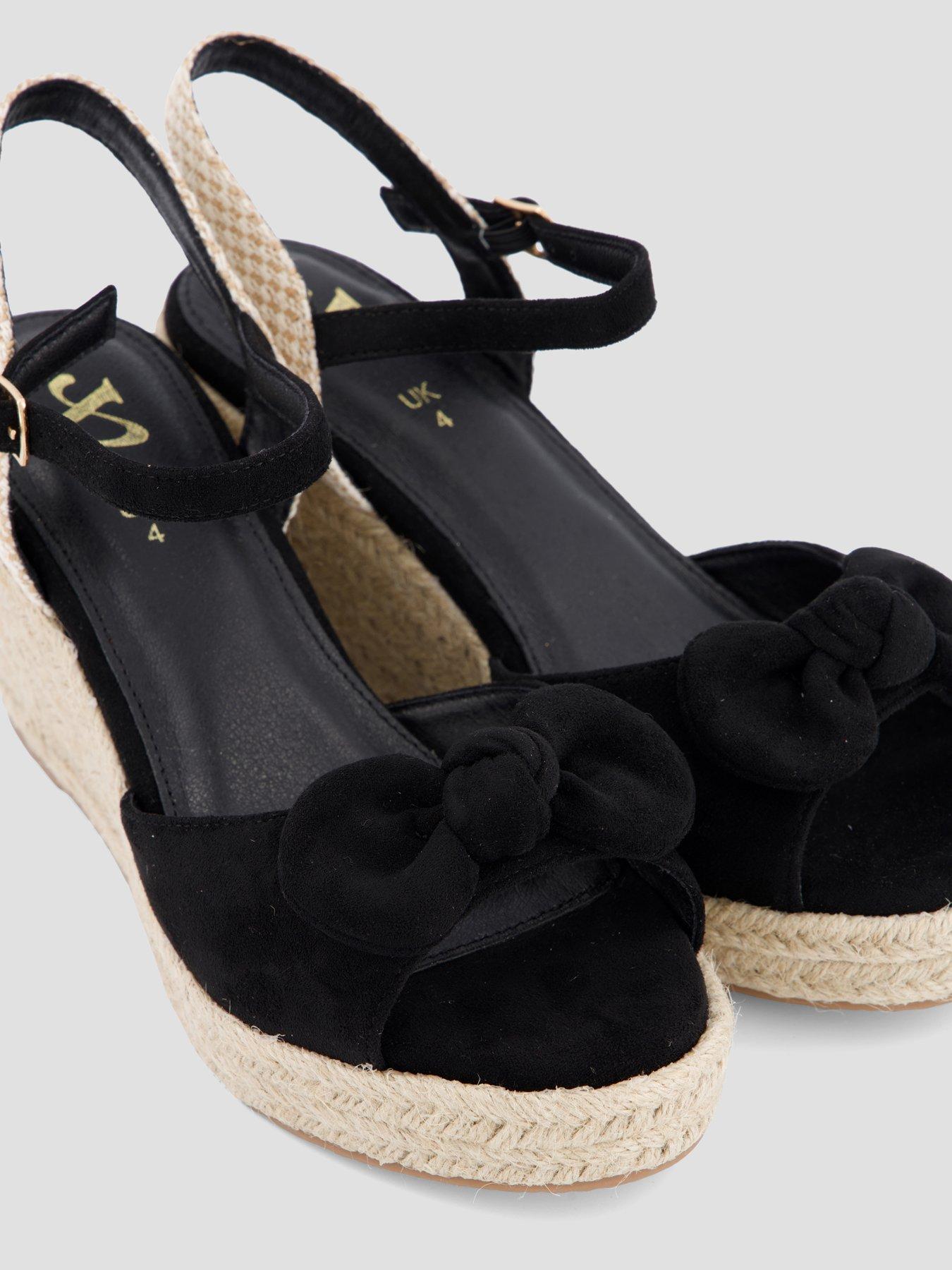 Image 5 of 6 of The Very Collection EXTRA WIDE WEDGE SANDAL