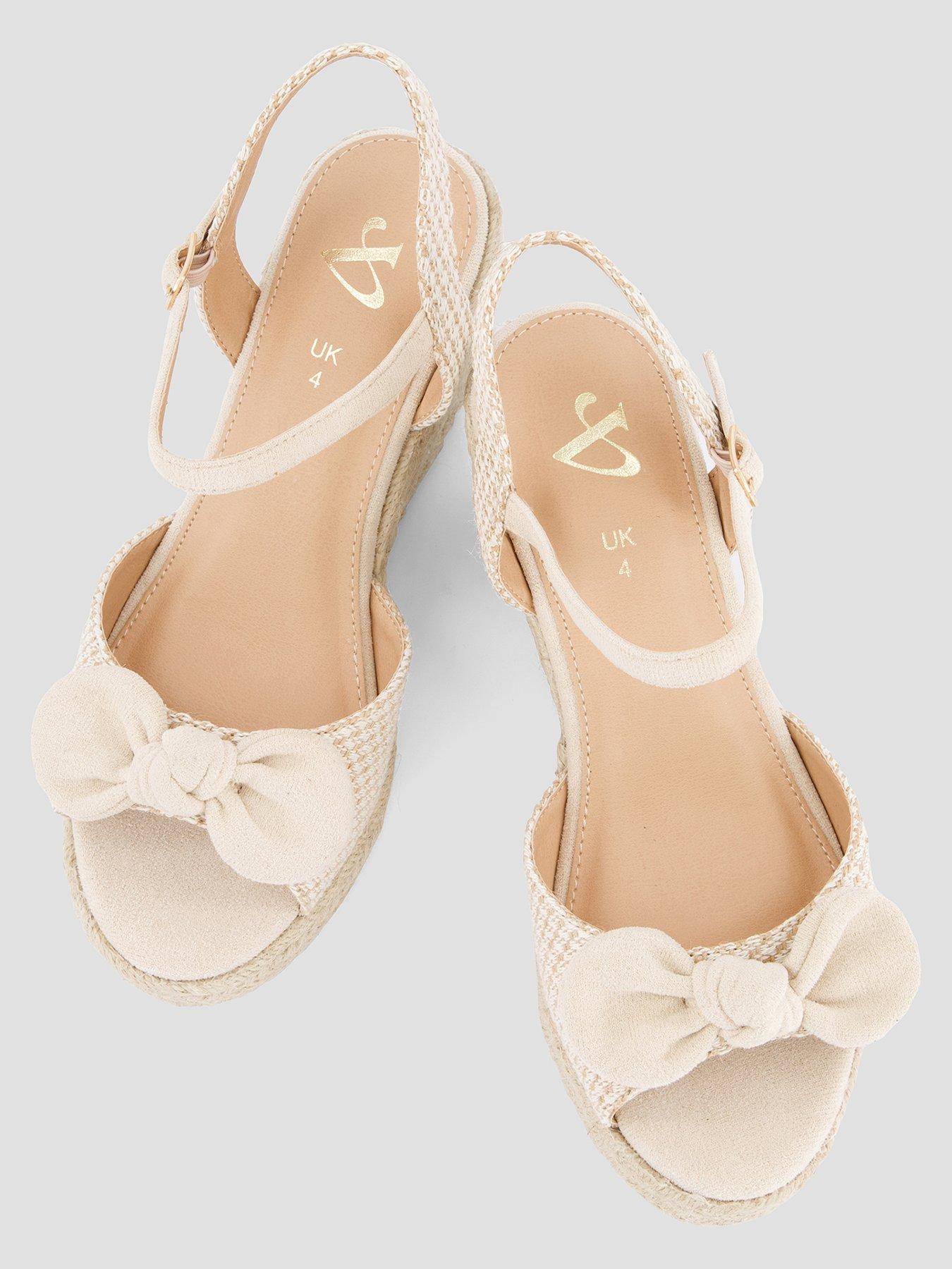 Image 3 of 7 of The Very Collection EXTRA WIDE WEDGE SANDAL