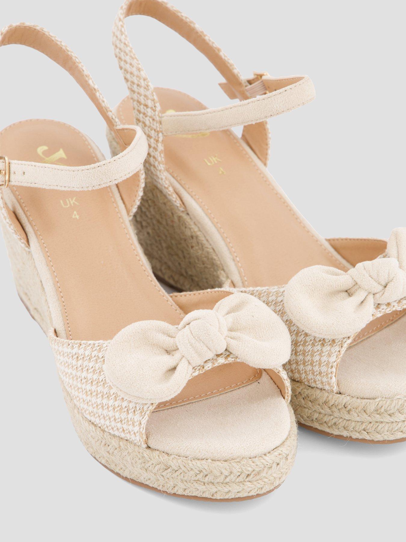 Image 5 of 7 of The Very Collection EXTRA WIDE WEDGE SANDAL