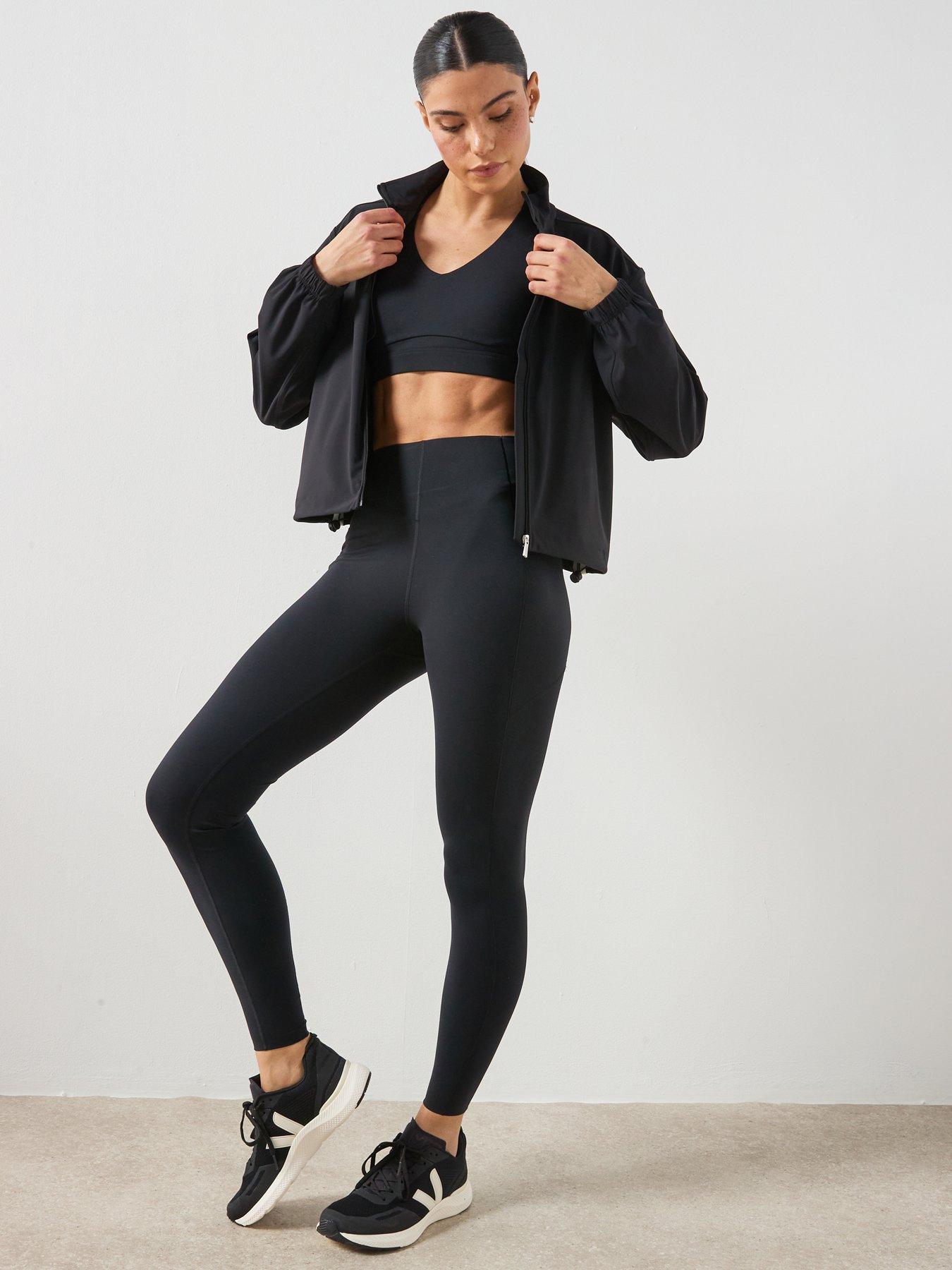 Sweaty Betty Womens Training Explorer Side Tape Zip Trough Midlayer ...