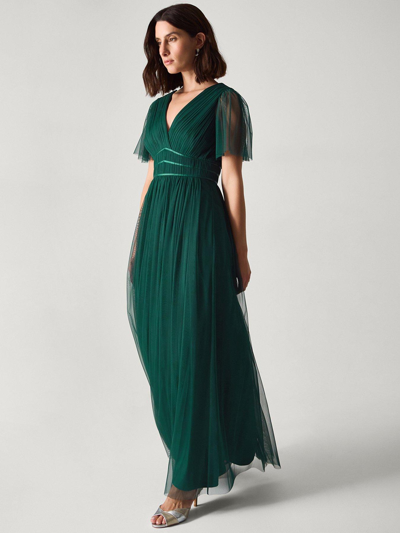 Monsoon Emily Mesh Dress