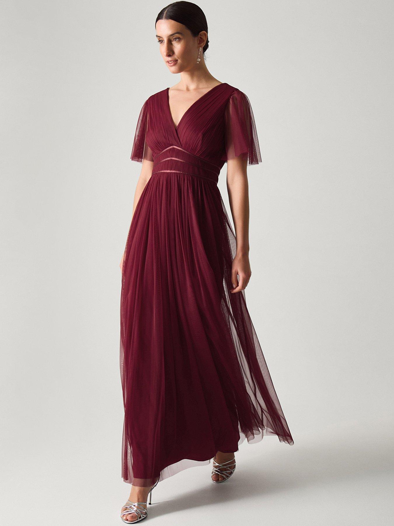 Monsoon Emily Mesh Dress