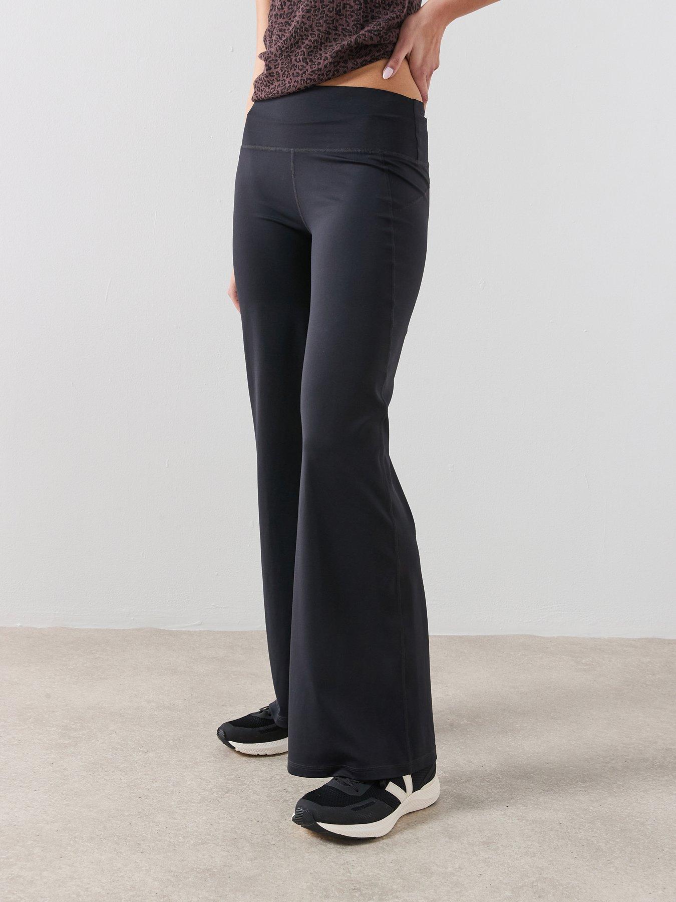 Image 1 of 6 of Sweaty Betty Womens Training All Day 32' Wide Leg Trouser - Black