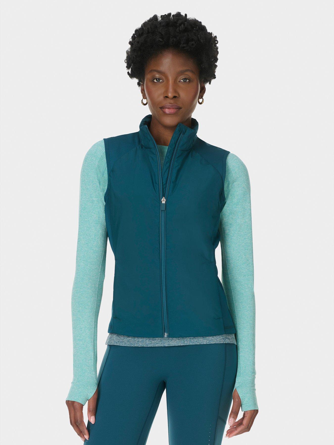 Sweaty Betty Womens Running Limitless Pro Run Gilet - Deep Green