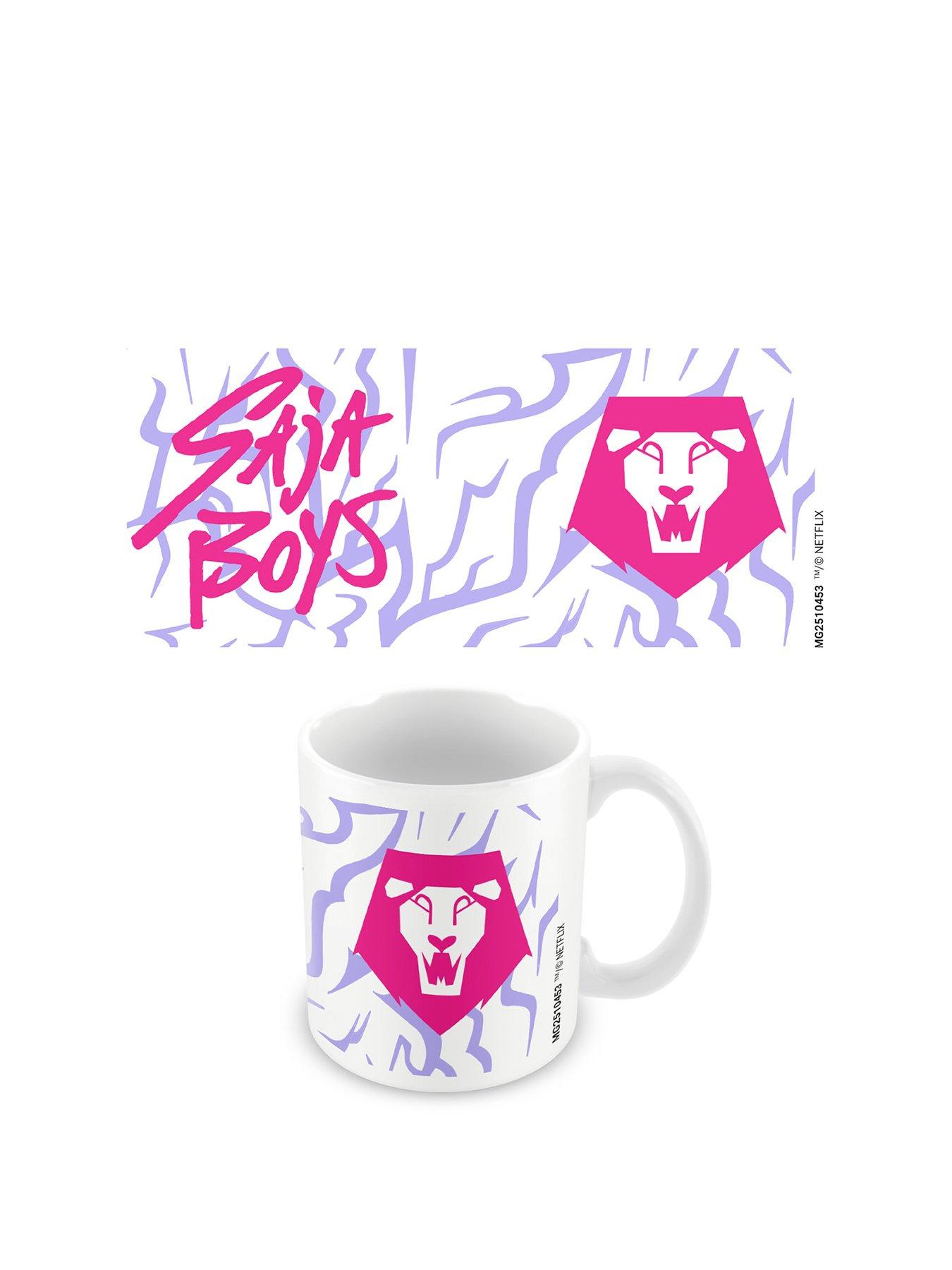 Netflix K-pop Demon Hunters (saja Boys Logo) White Pod Mug