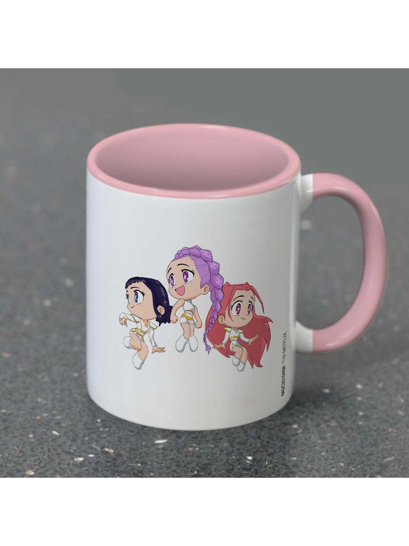 Image 3 of 4 of Netflix K-pop Demon Hunters (huntrix Chibi) Coloured Inner Pod Mug