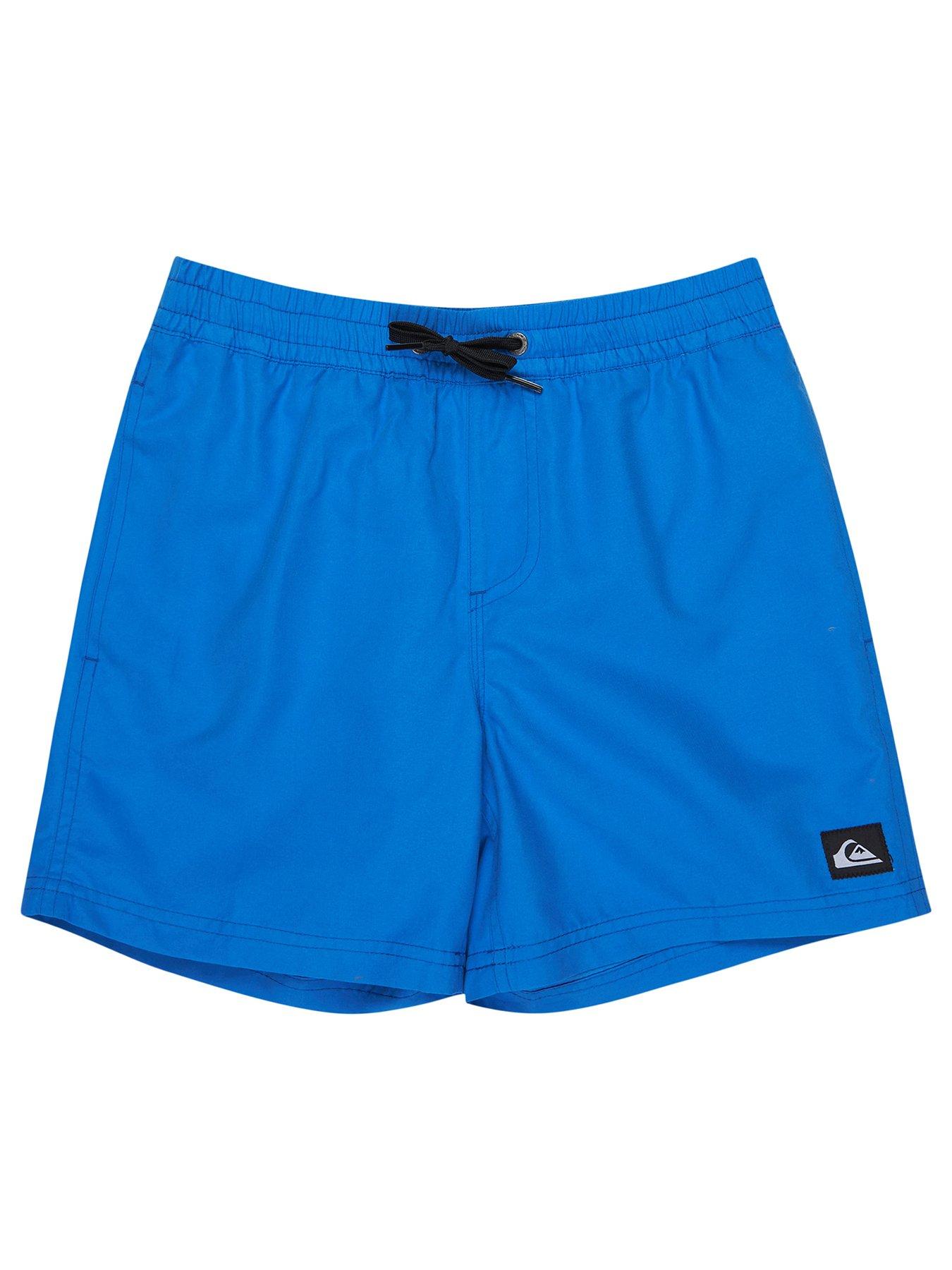 Quiksilver Boys Everyday Volley 14Inch Swim Shorts, Blue, Size 14 Years