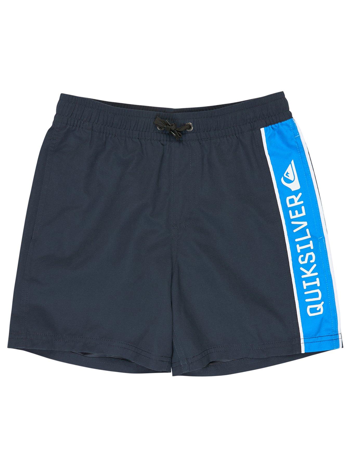 Quiksilver Boys Everyday Clicker Volley 15Inch Swim Shorts, Navy, Size 10 Years