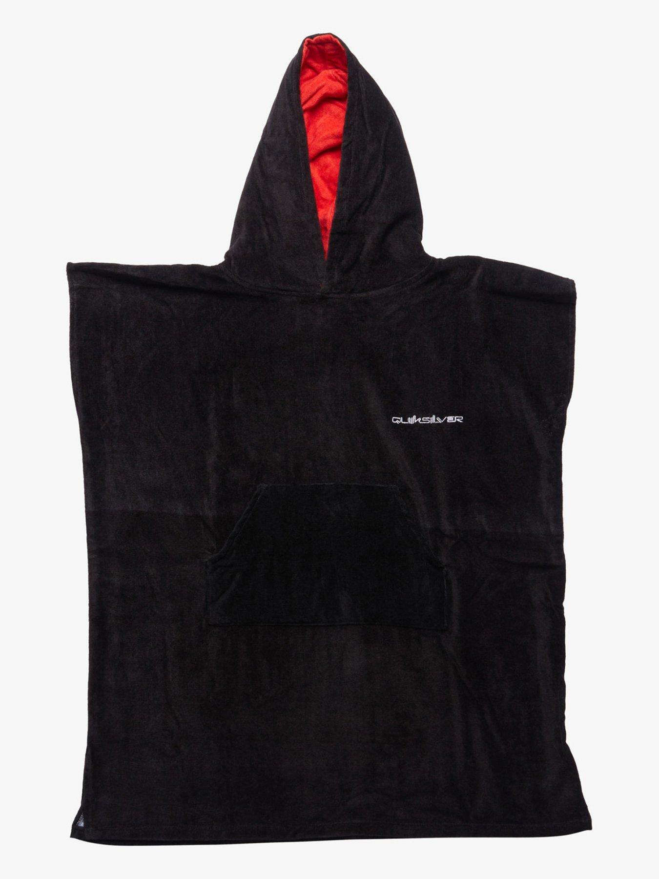 Quiksilver Boys Hooded Towel Robe - Black | Very