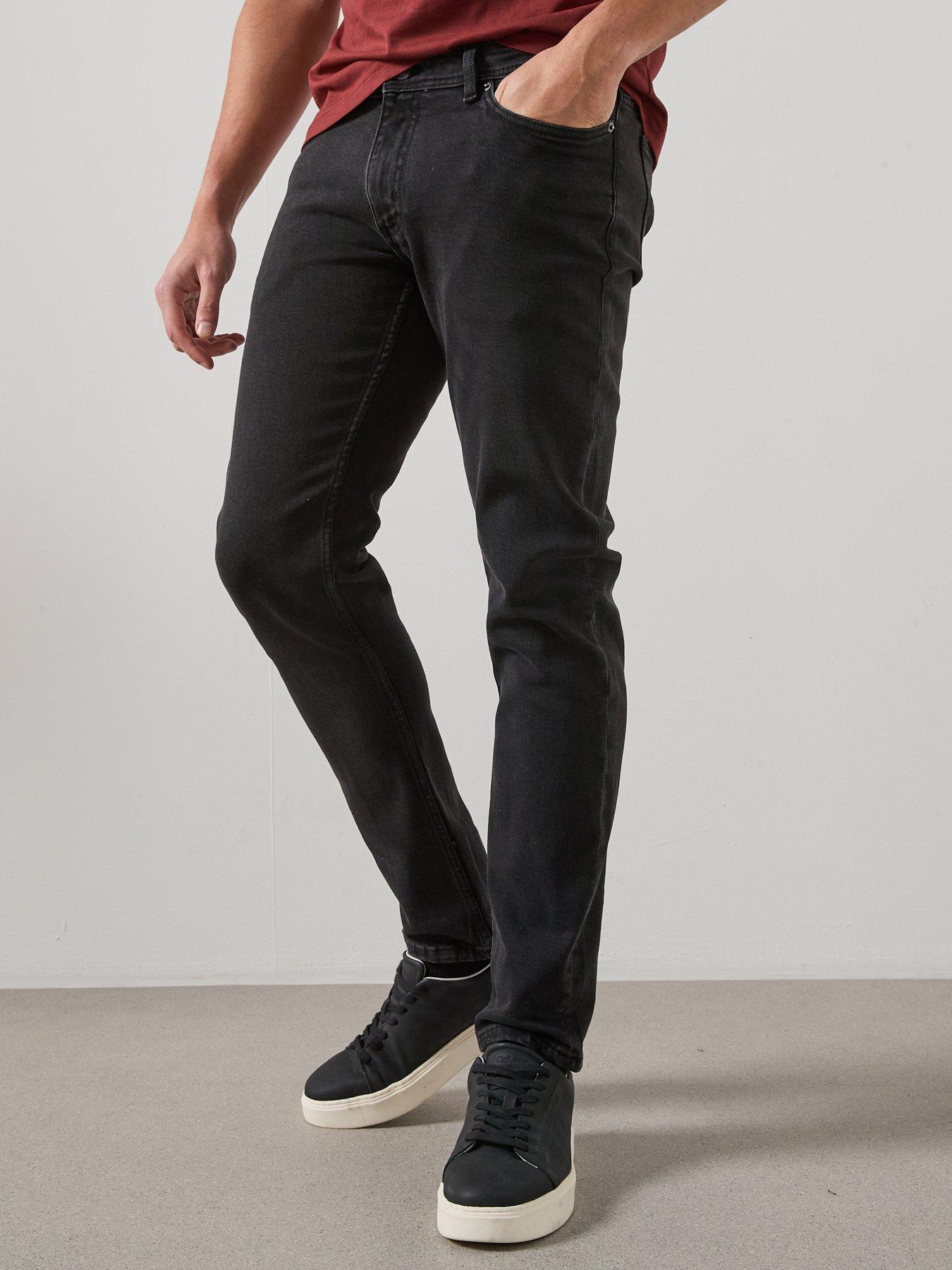 Mango Jan Slim Fit Jeans - Grey