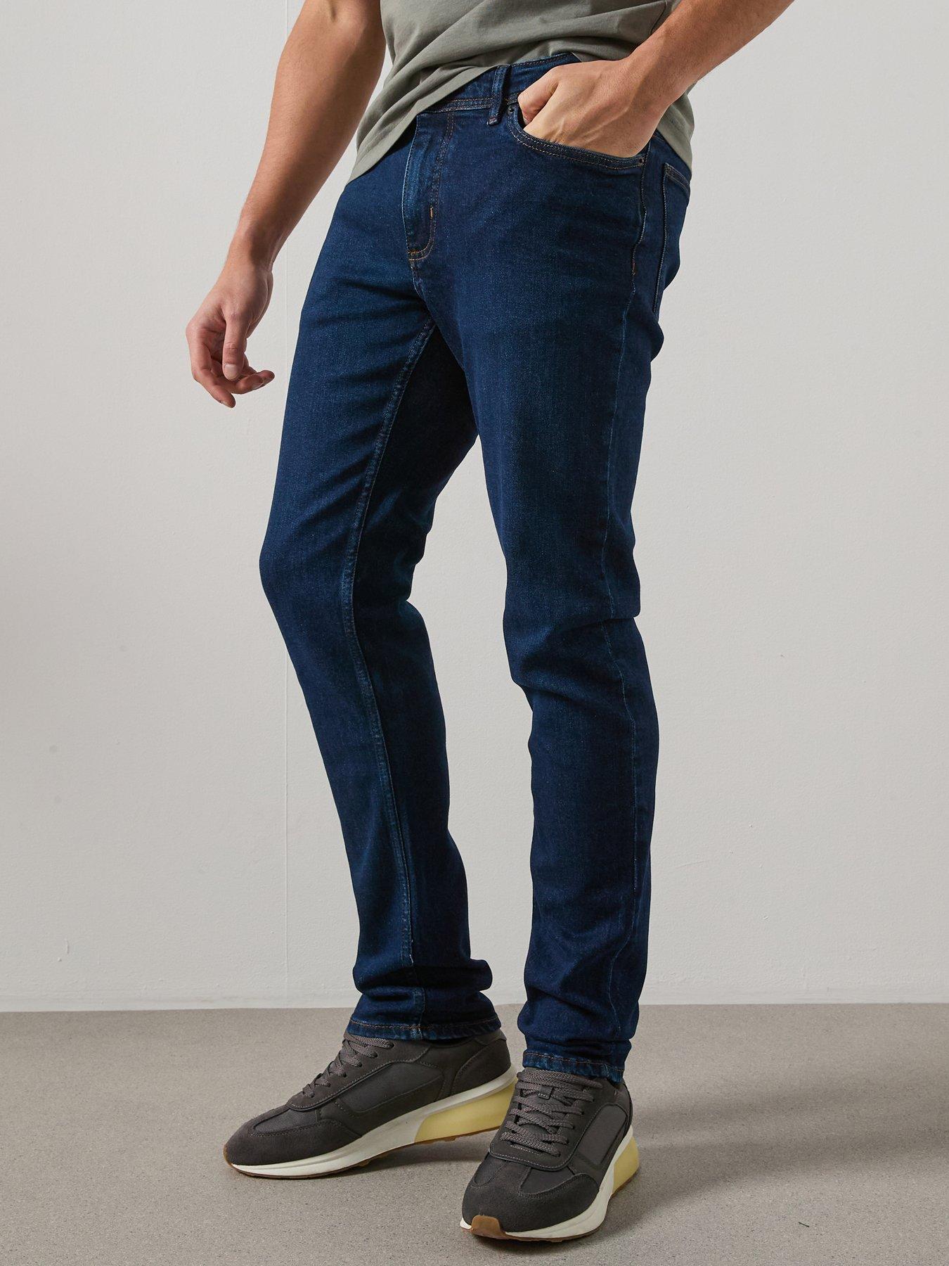 Mango Jan Slim Fit Jeans - Blue