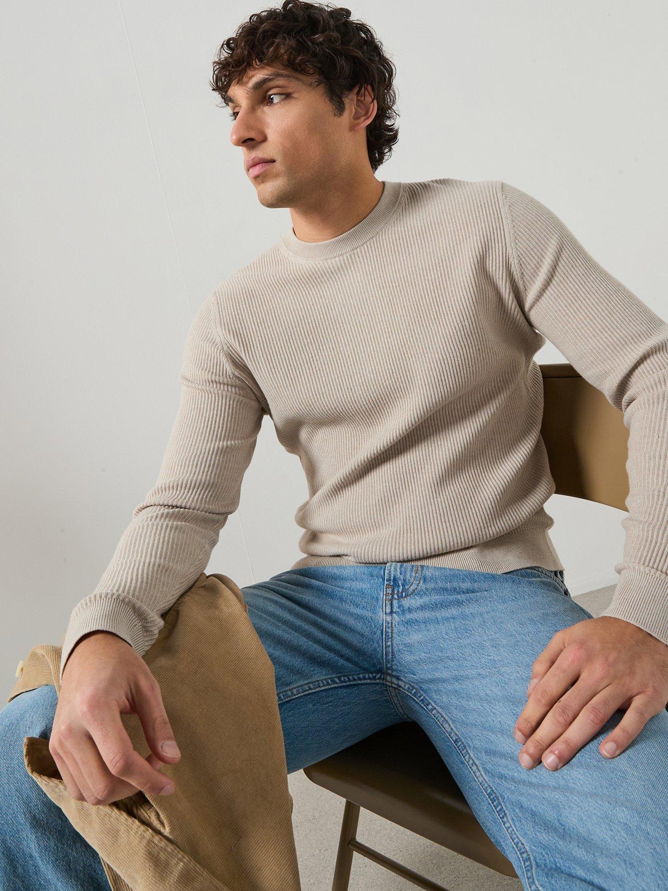 Image 1 of 6 of Mango Antigua Sweatshirt - Beige