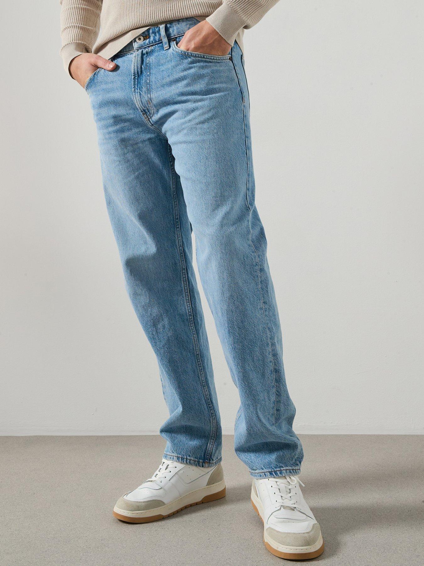 Mango: Moby Loose Fit Jeans - Blue