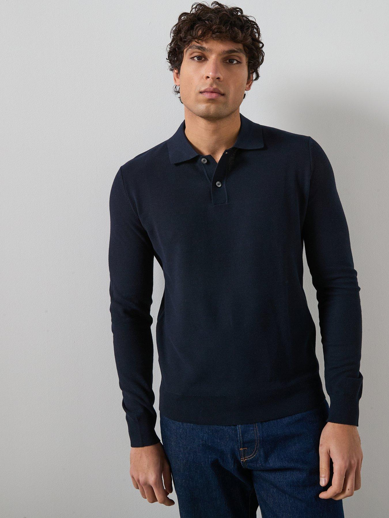 Image 1 of 5 of Mango Tens Polo Shirt - Navy