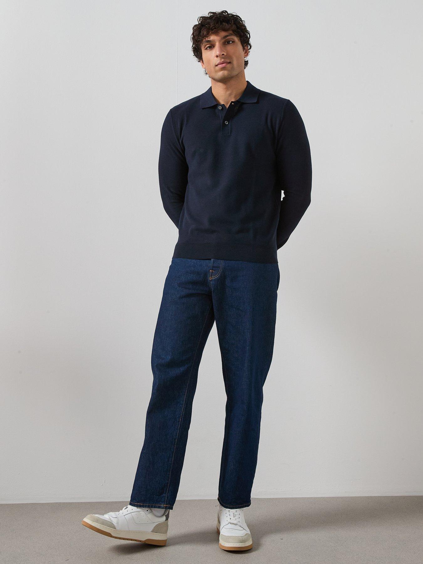 Image 3 of 5 of Mango Tens Polo Shirt - Navy