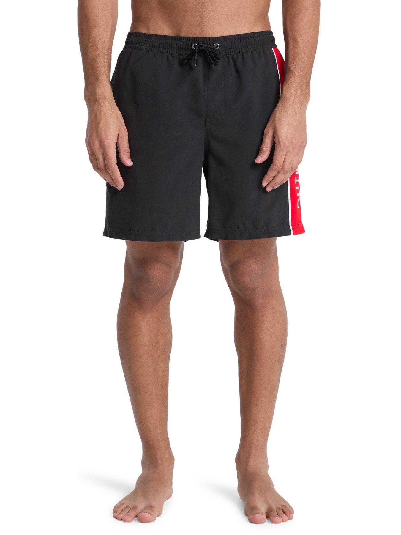Quiksilver Mens Everyday Clicker Volley 17-Inch Swim Shorts - Black