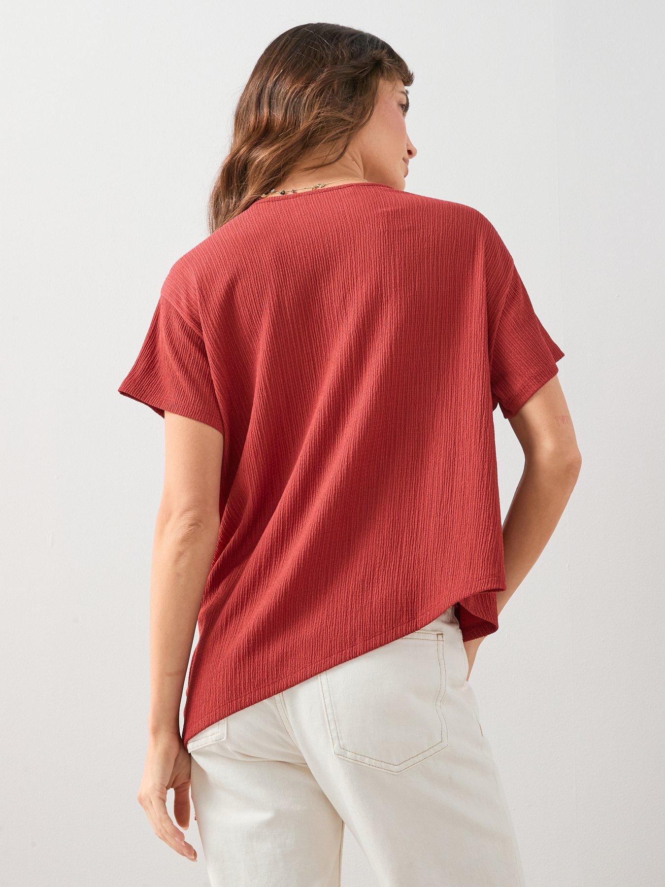 Image 2 of 6 of The Very Collection Puff Sleeve Ruched Top
