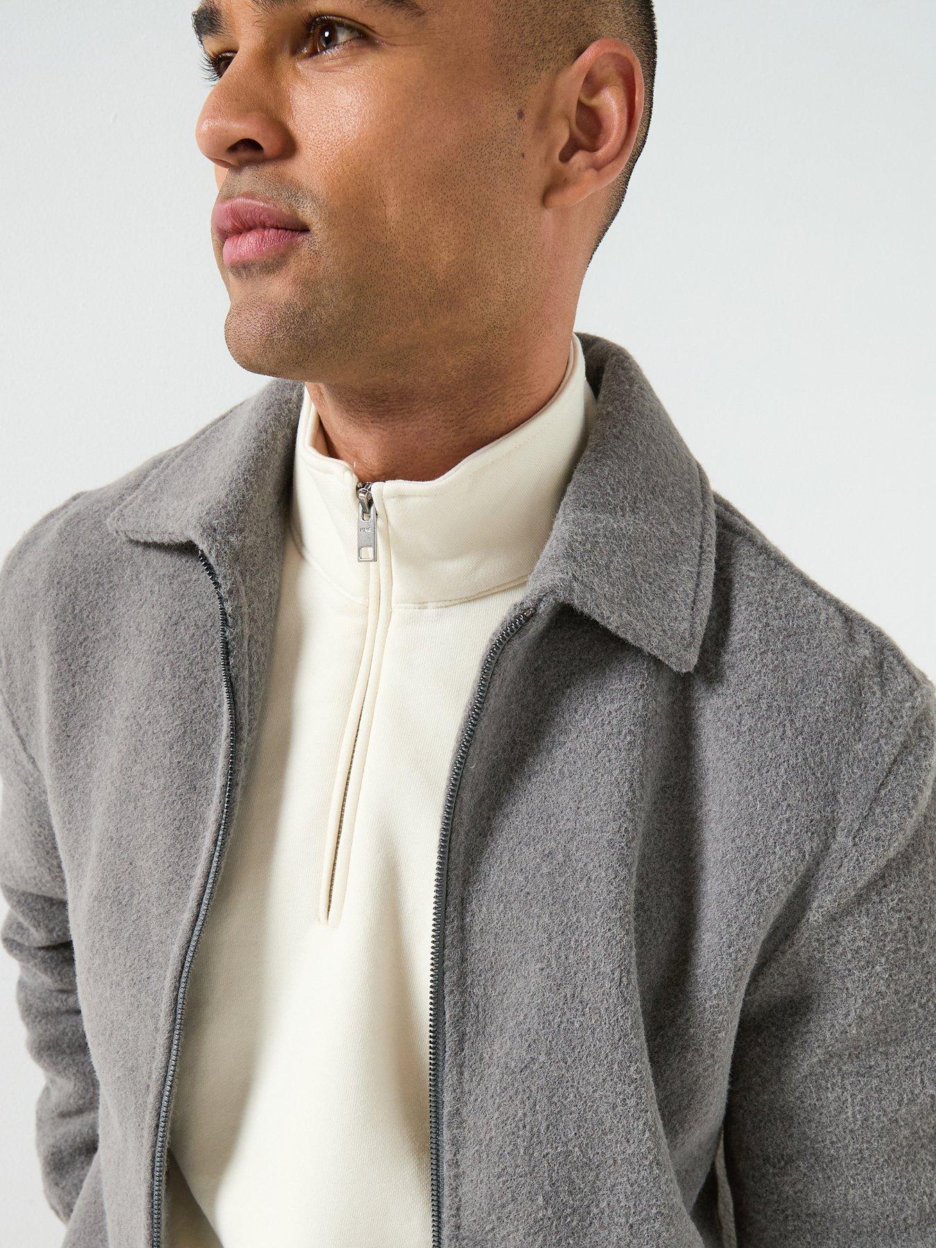 Image 4 of 5 of Mango Bellecz Overshirt - Grey