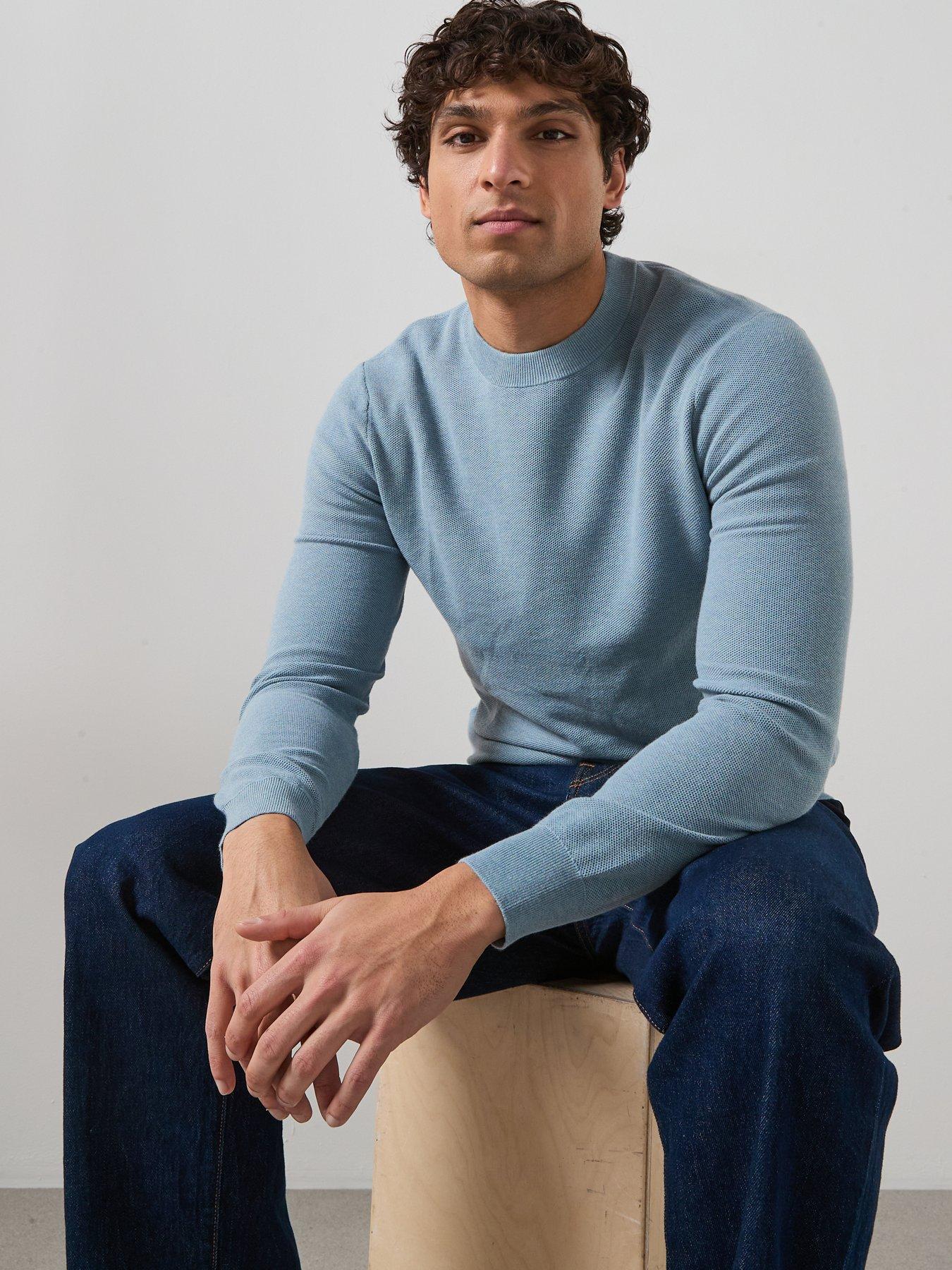 Image 4 of 6 of Mango Ten Sweatshirt - Blue