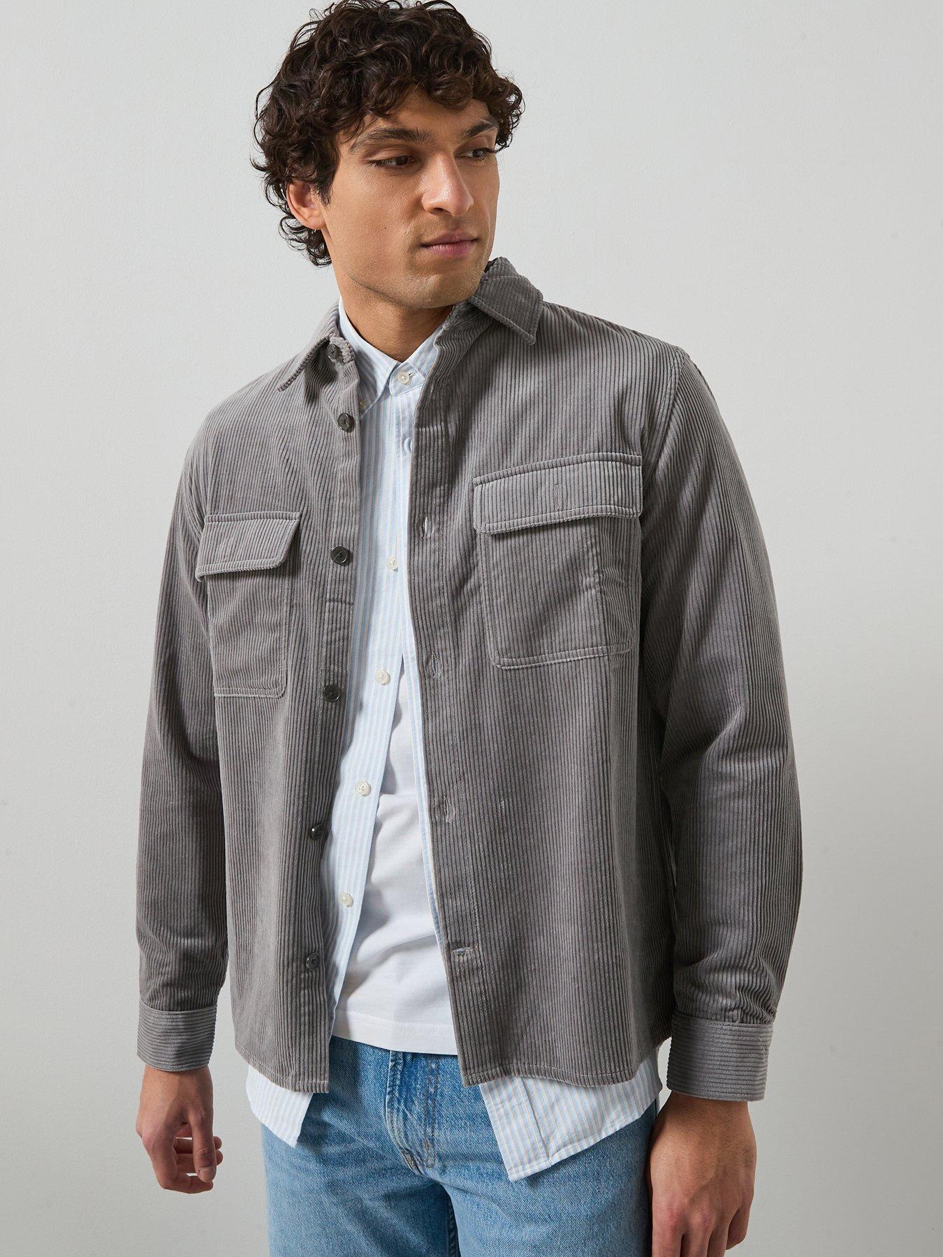Mango Pietro Jacket With Pockets - Grey