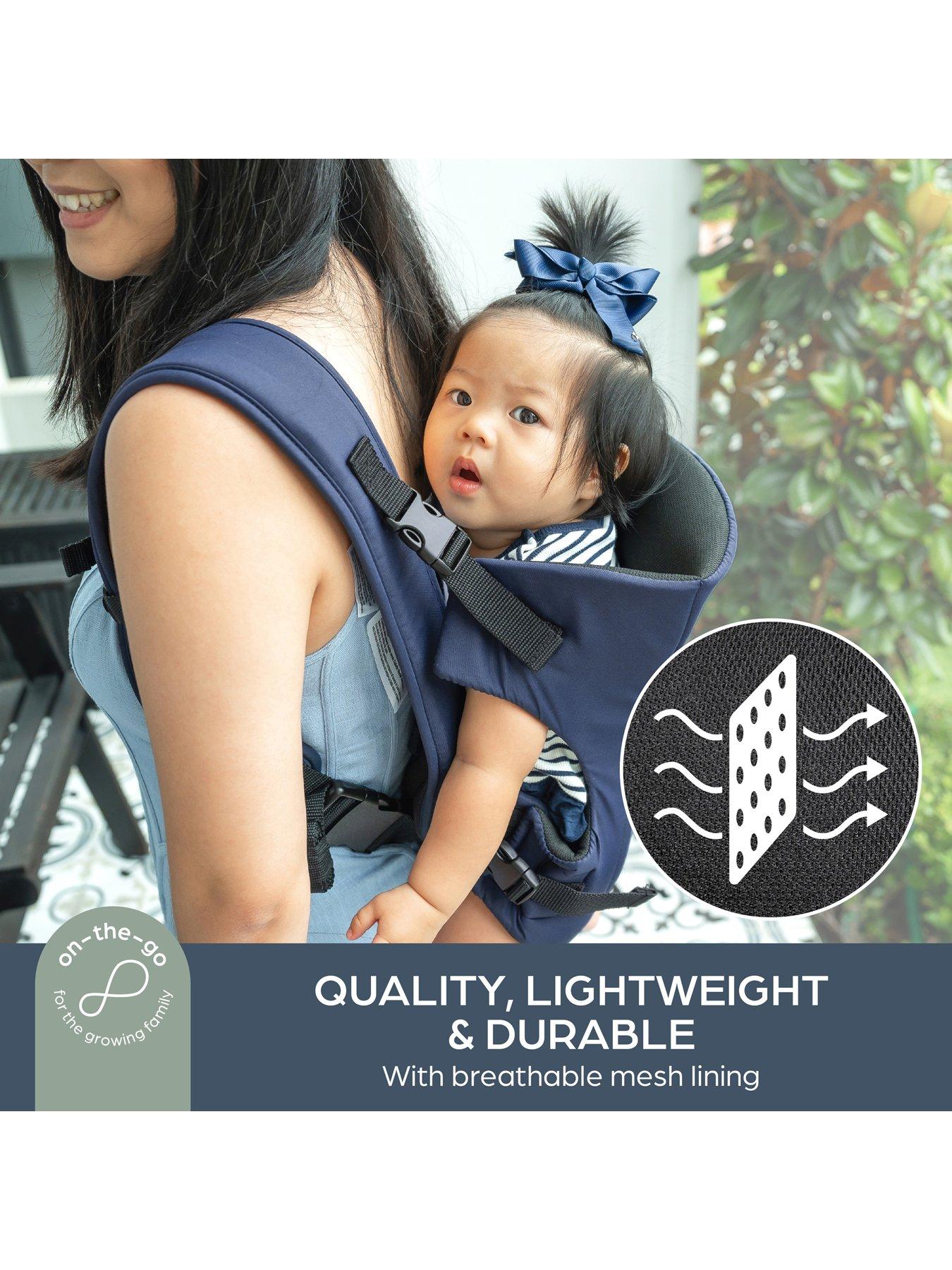 Image 3 of 8 of Dreambaby On-The-Move 3 Positions Baby Carrier - Navy