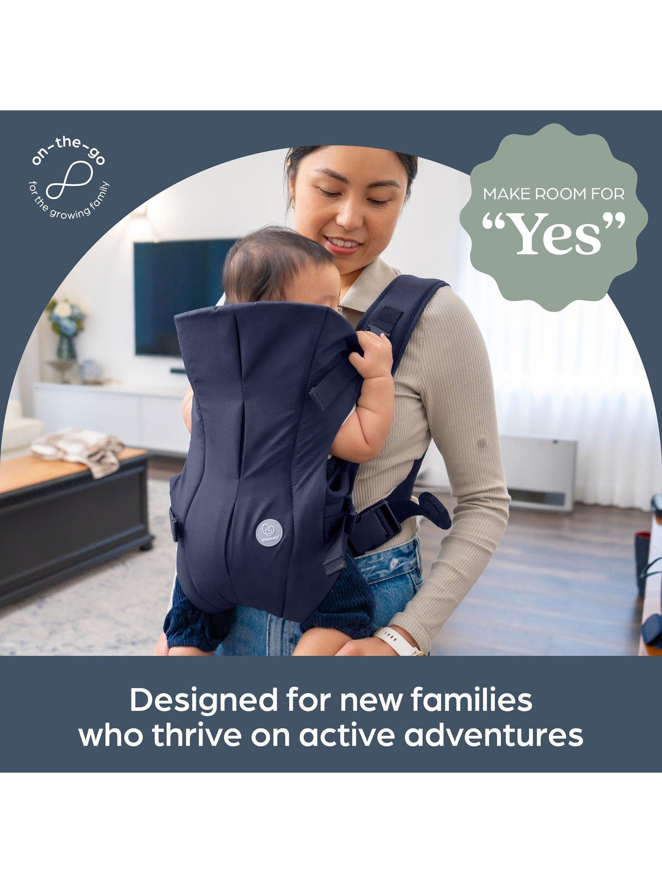 Image 6 of 8 of Dreambaby On-The-Move 3 Positions Baby Carrier - Navy