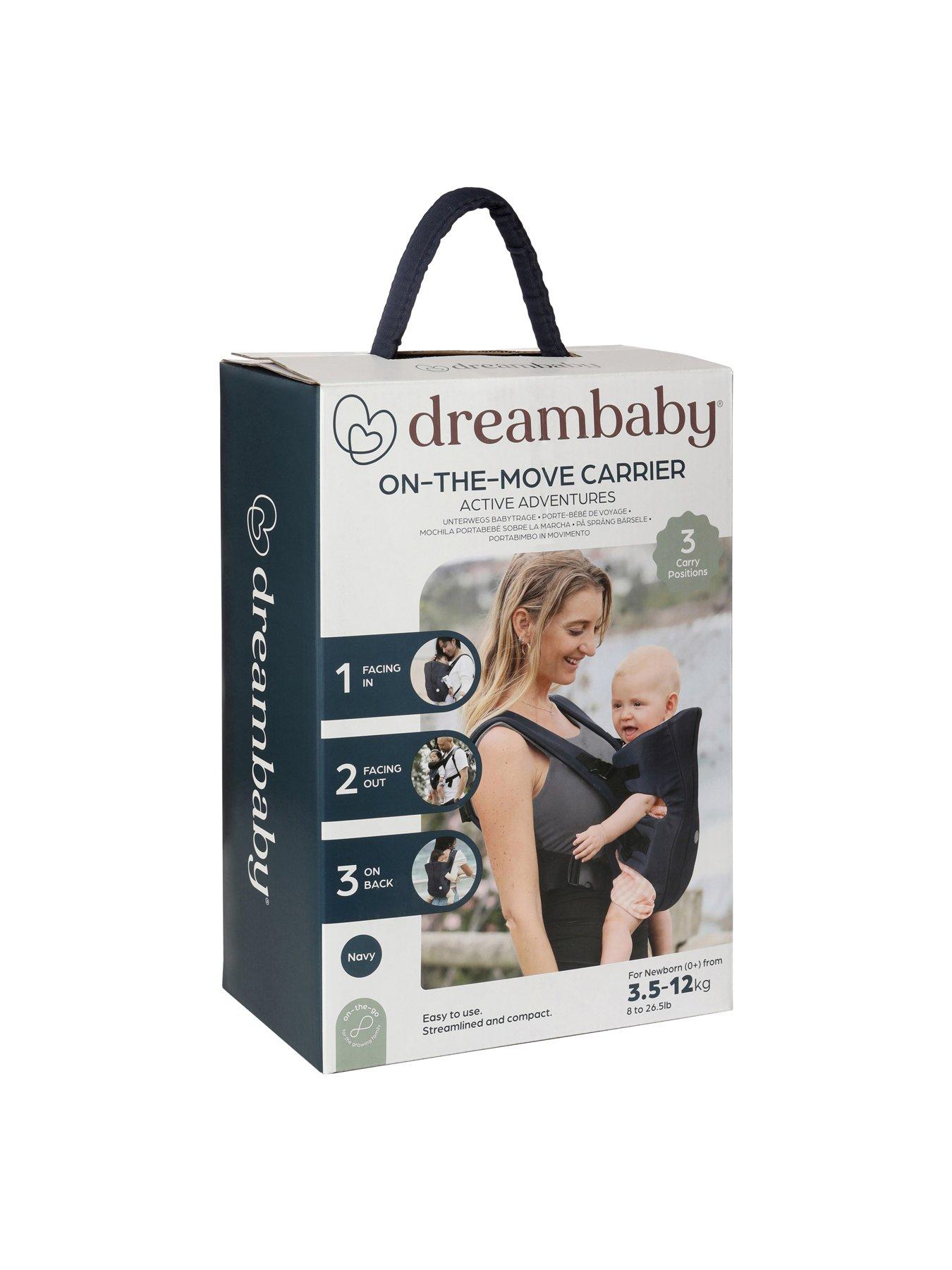 Image 7 of 8 of Dreambaby On-The-Move 3 Positions Baby Carrier - Navy